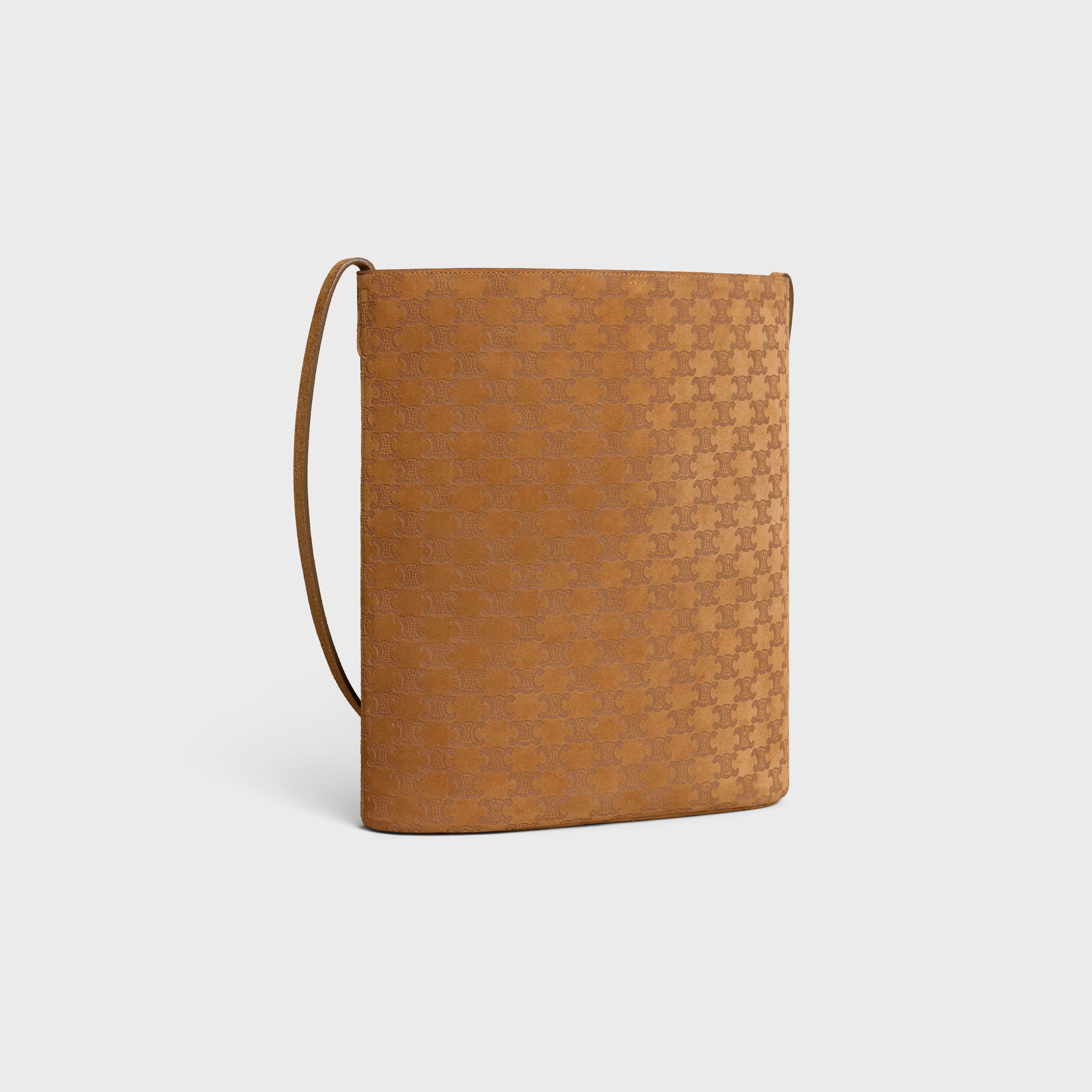 BUCKET in SUEDE CALFSKIN WITH TRIOMPHE ALL OVER - 2
