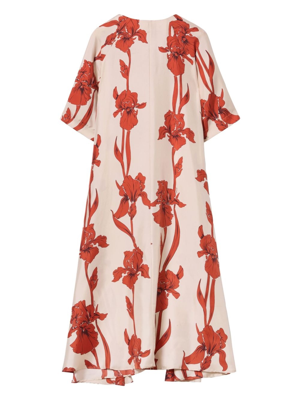 floral-print midi dress - 5
