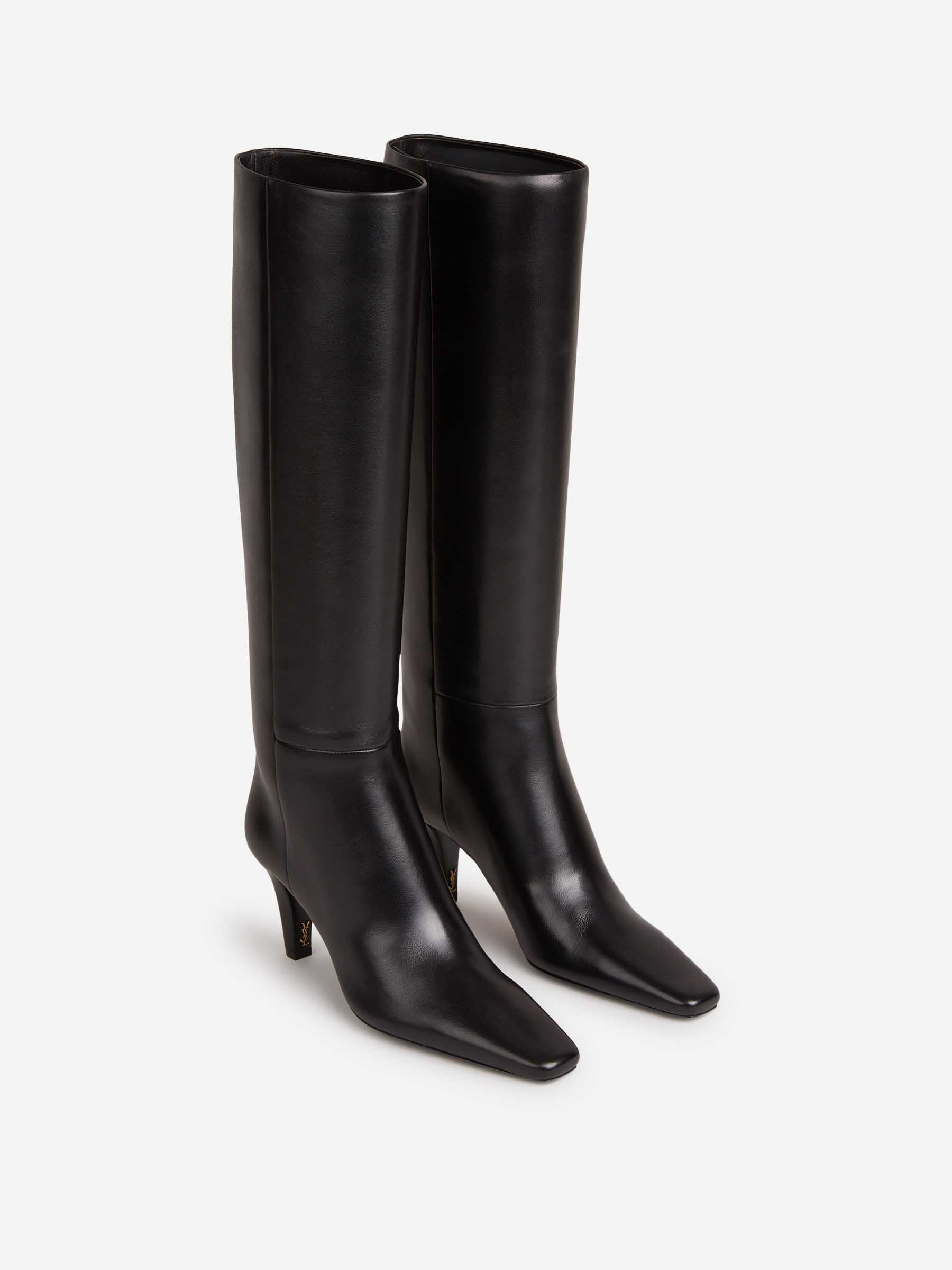 JIL POINTED LEATHER BOOTS - 2