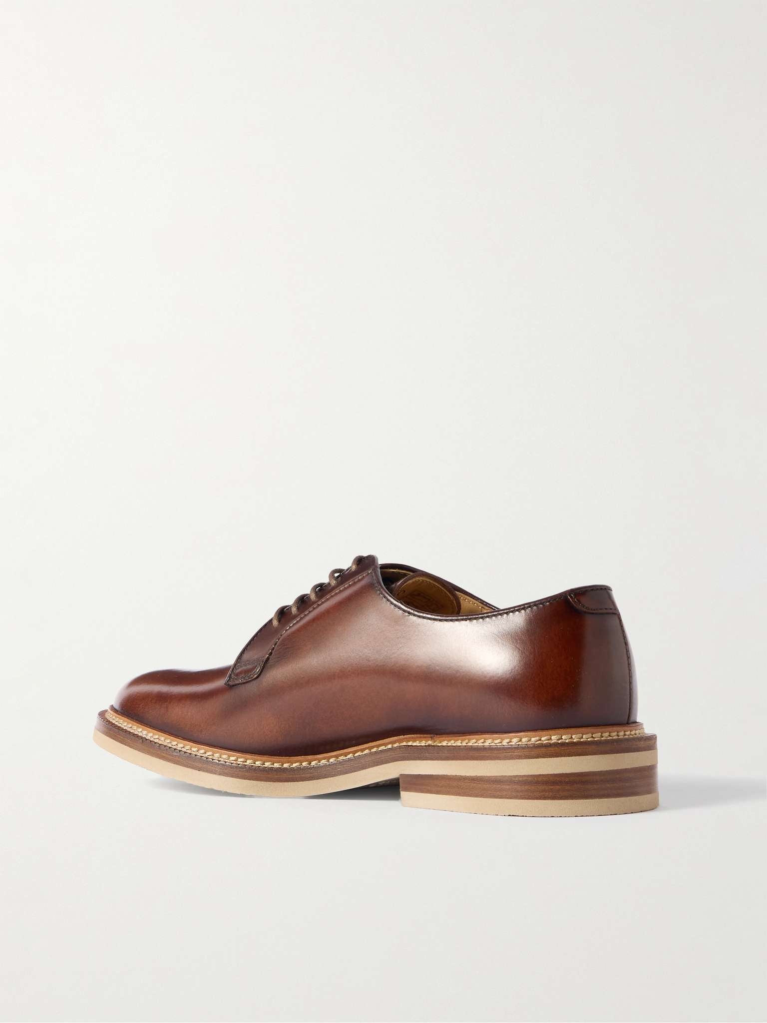 Leather Derby Shoes - 4