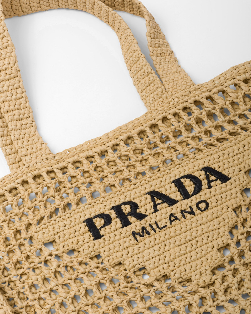 Crochet tote bag with logo 6