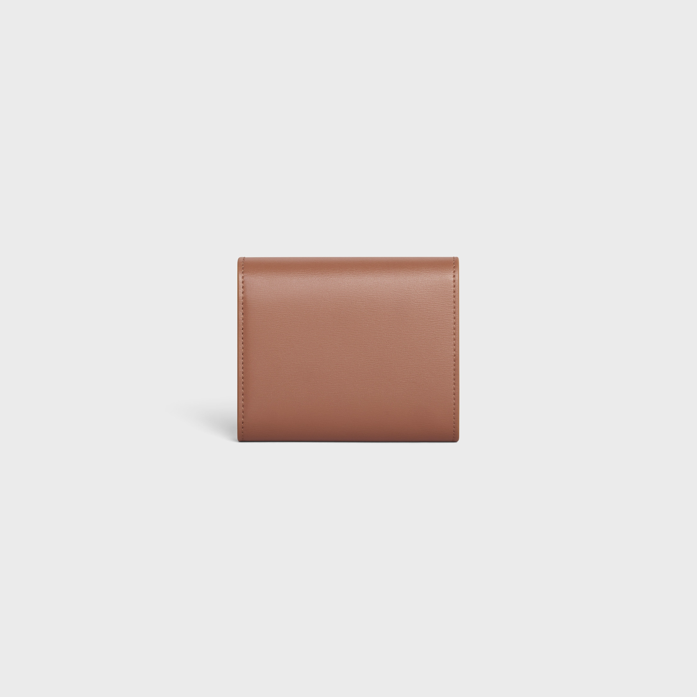 Small Wallet TRIOMPHE in Shiny calfskin - 3