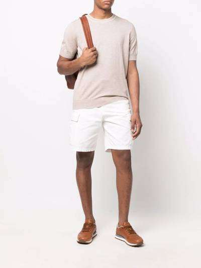 Brunello Cucinelli mid-rise cargo shorts outlook