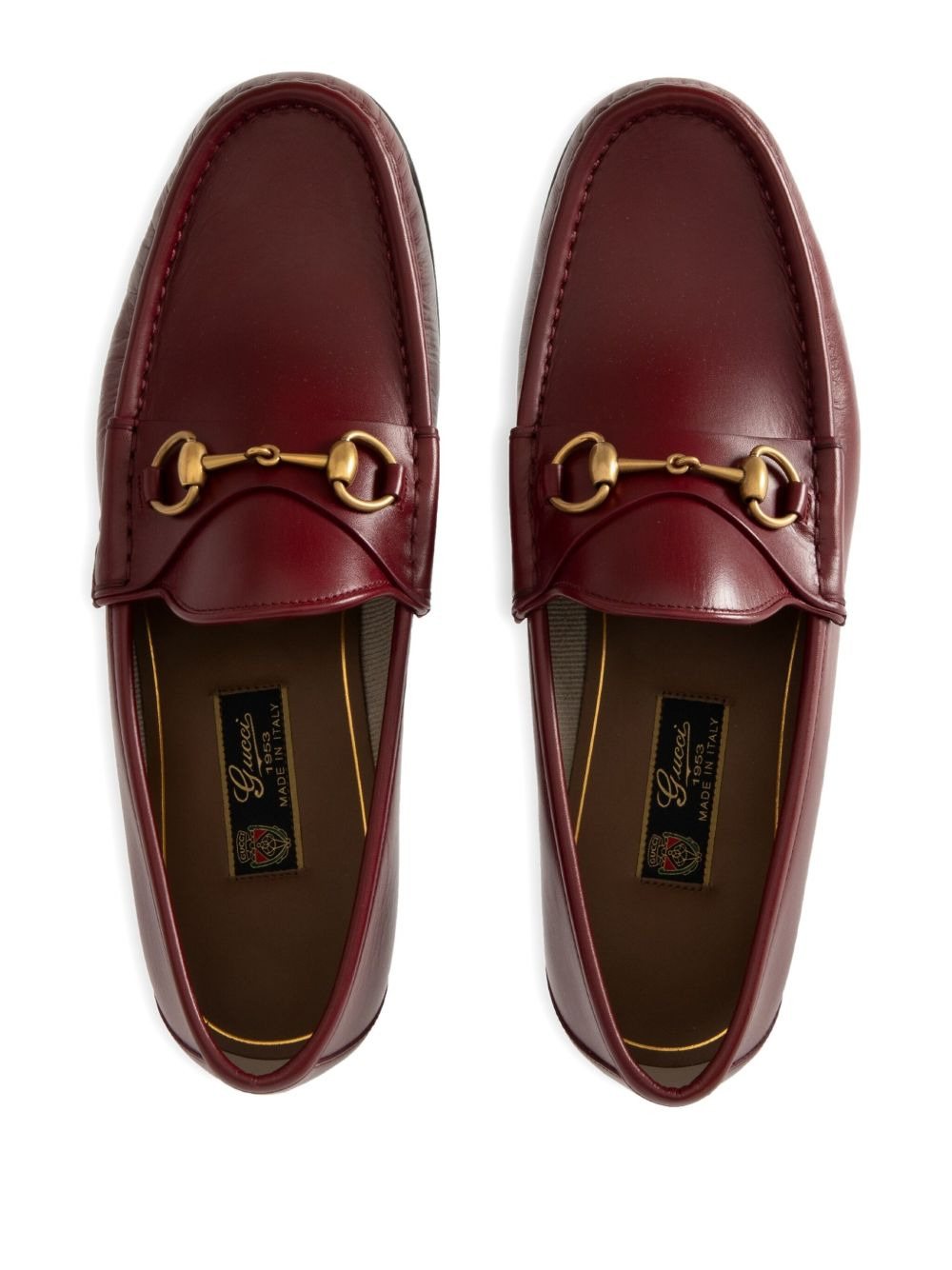 horsebit leather loafers - 3