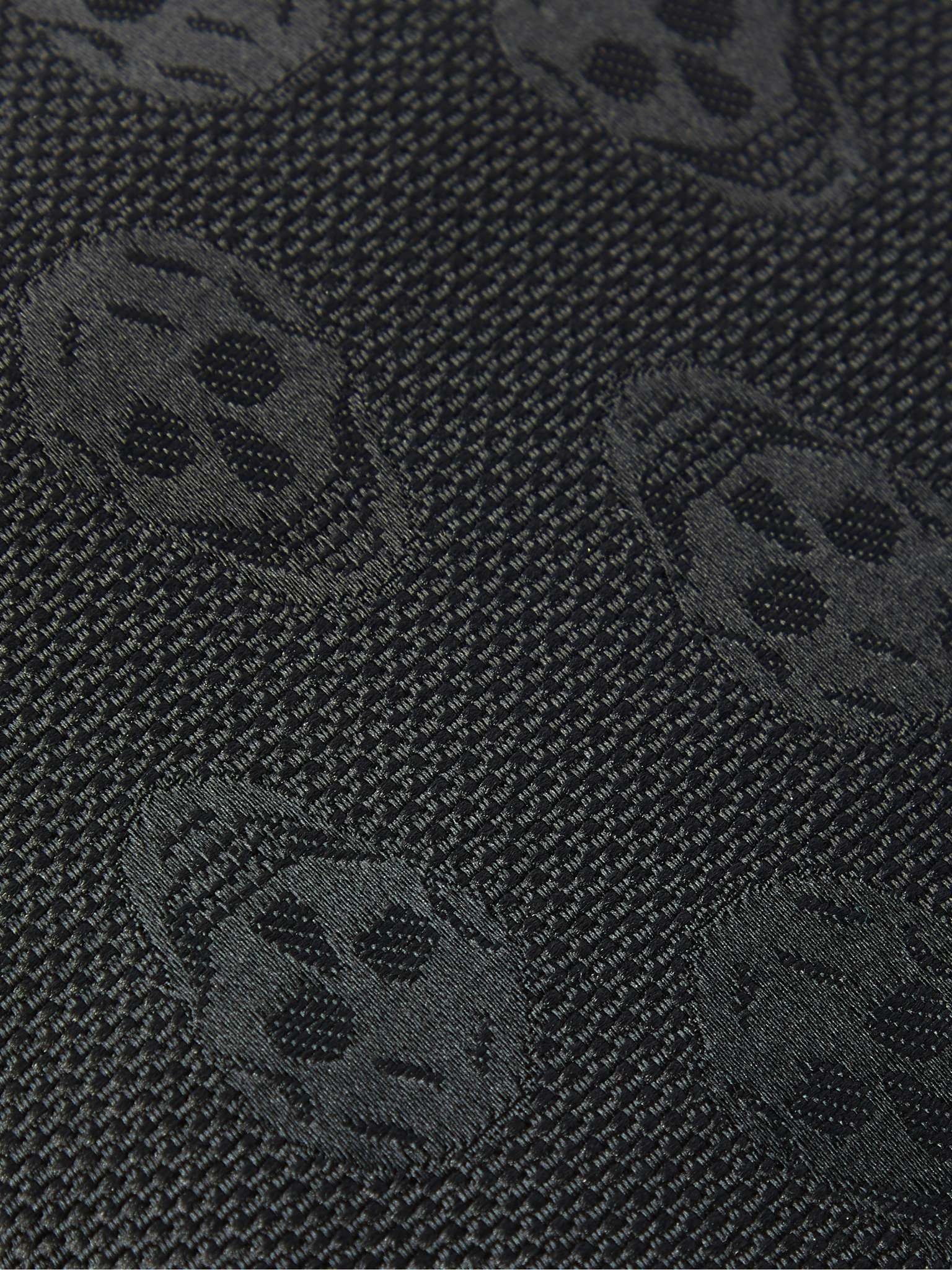 Logo-Jacquard Canvas Messenger bag - 5