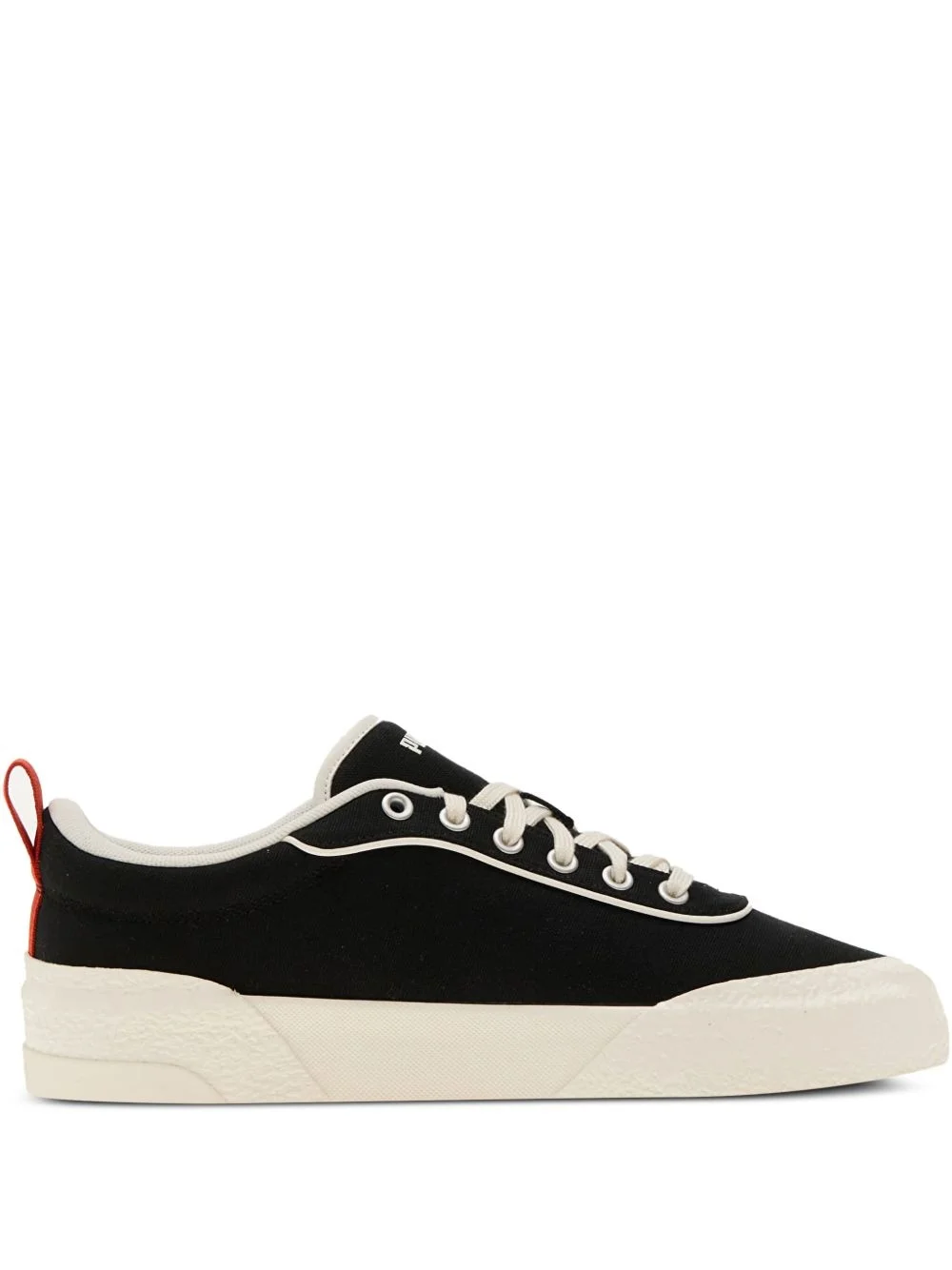 logo-print lace-up sneakers - 1