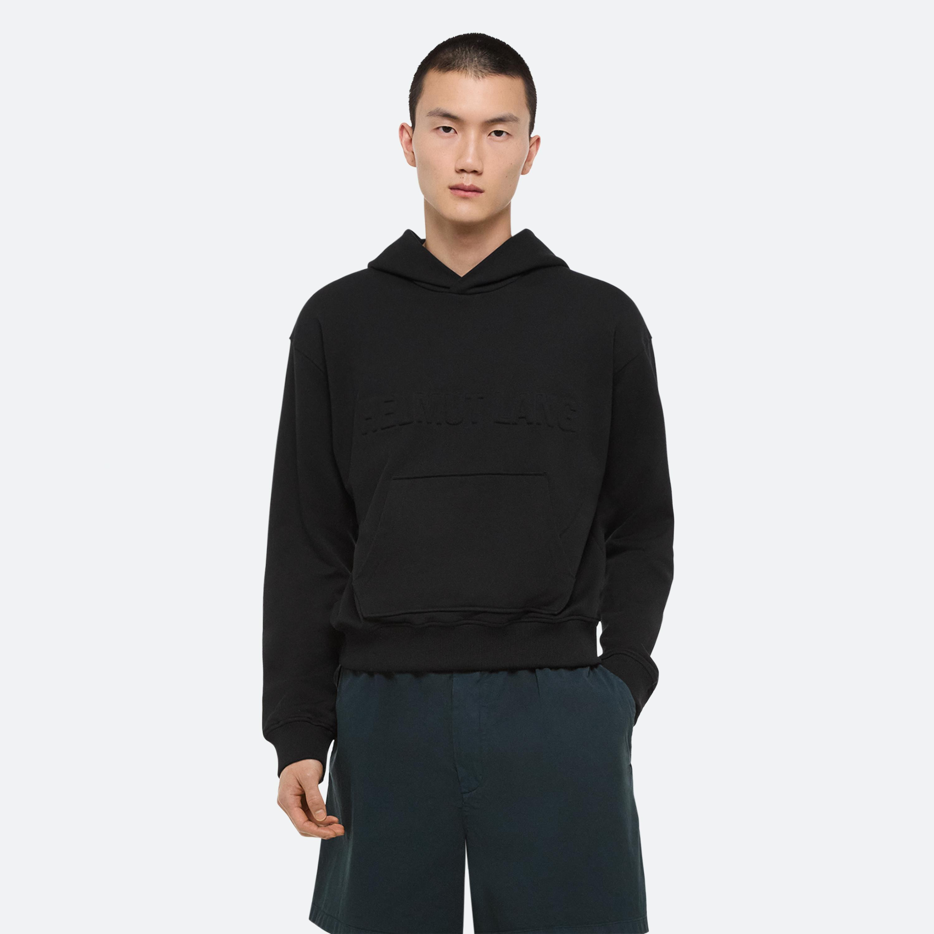 EMBOSSED LOGO HOODIE - 8