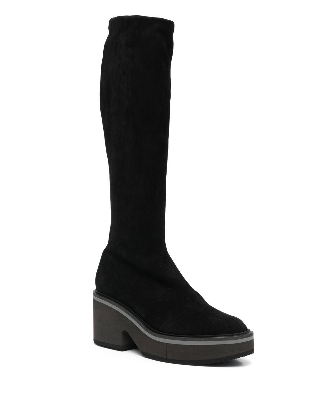 Anki 75mm knee-high suede boots - 2