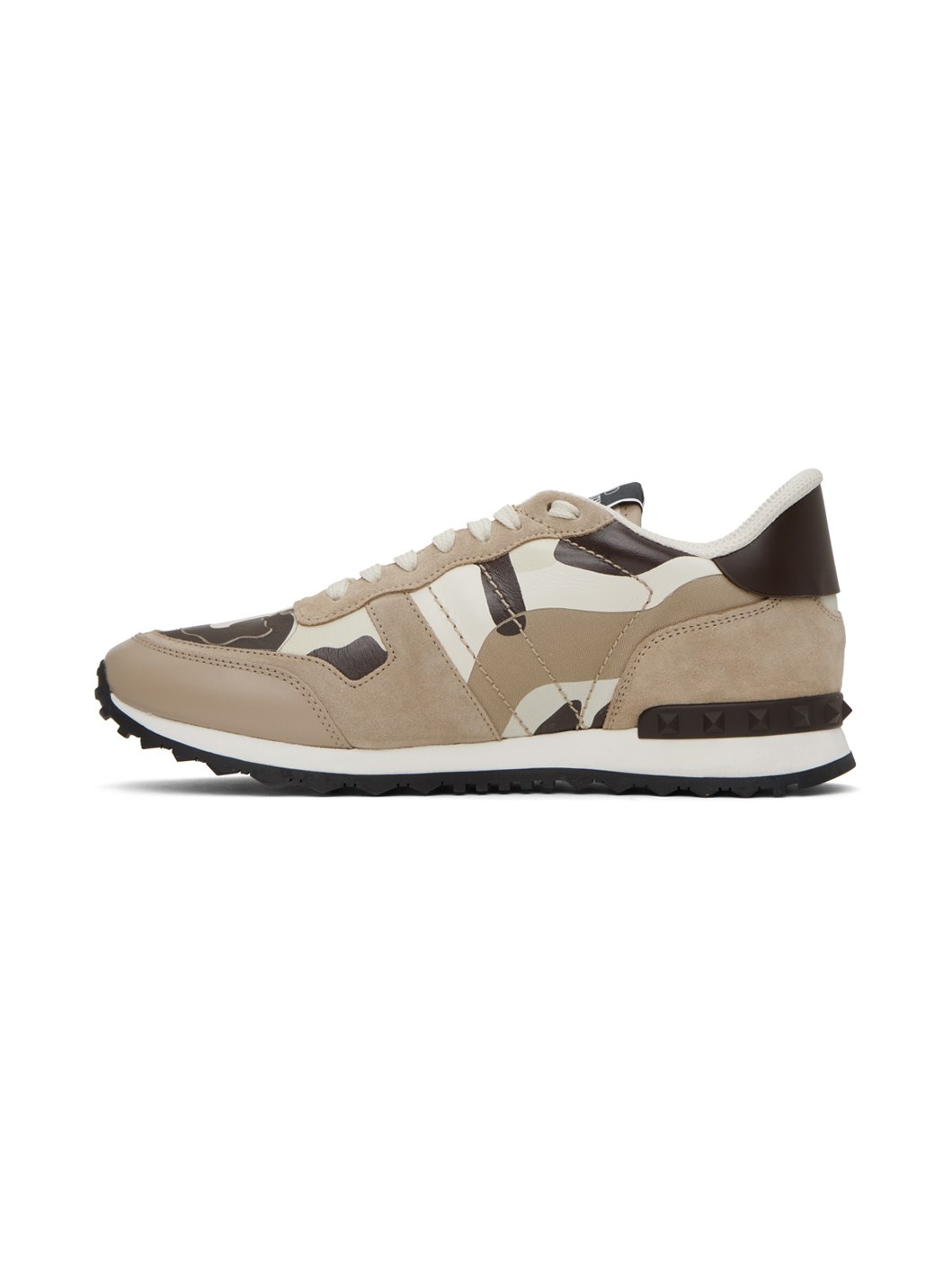 Brown & Off-White Rockrunner Sneakers - 3