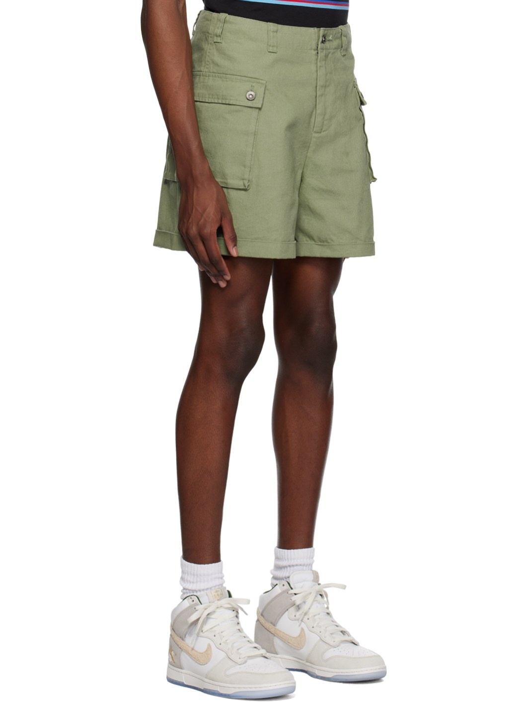 Green P44 Cargo Shorts - 2