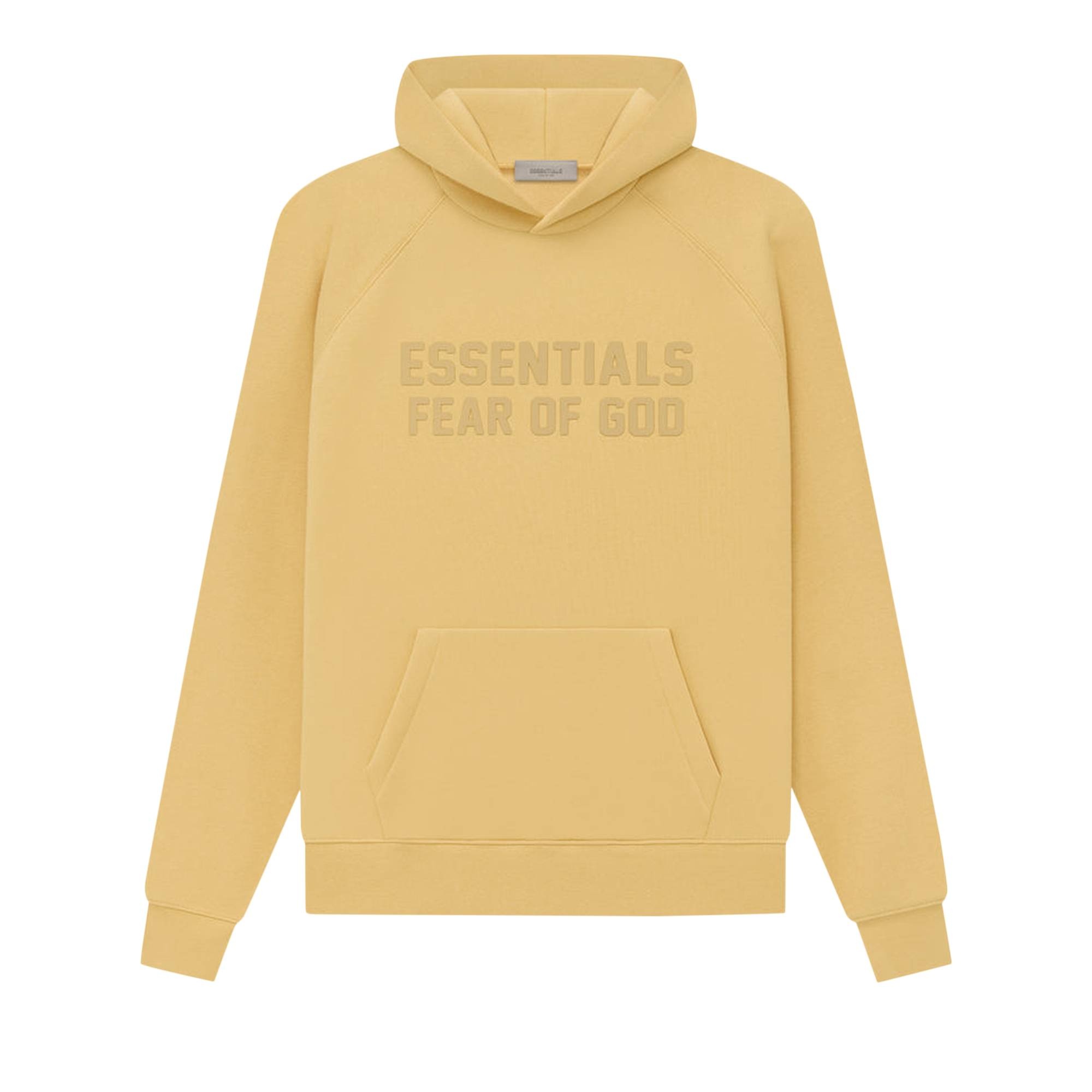 Fear of God Essentials Hoodie 'Light Tuscan' - 1