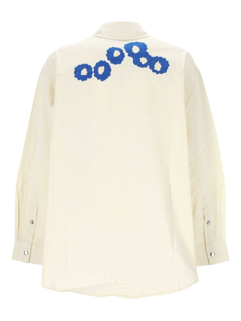 AUTRY embroidered shirt outlook