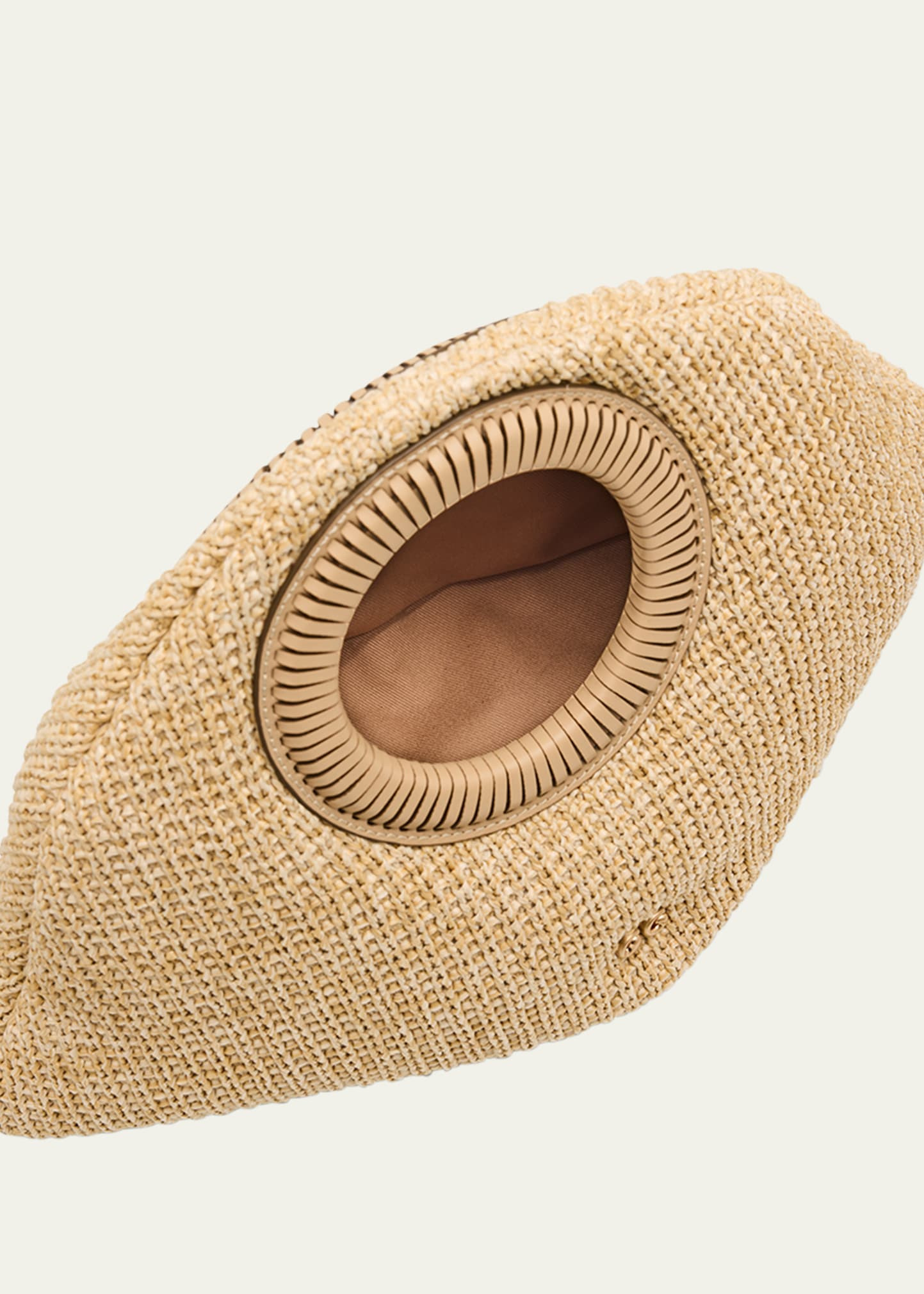 Thais Woven Top-Handle Bag - 4