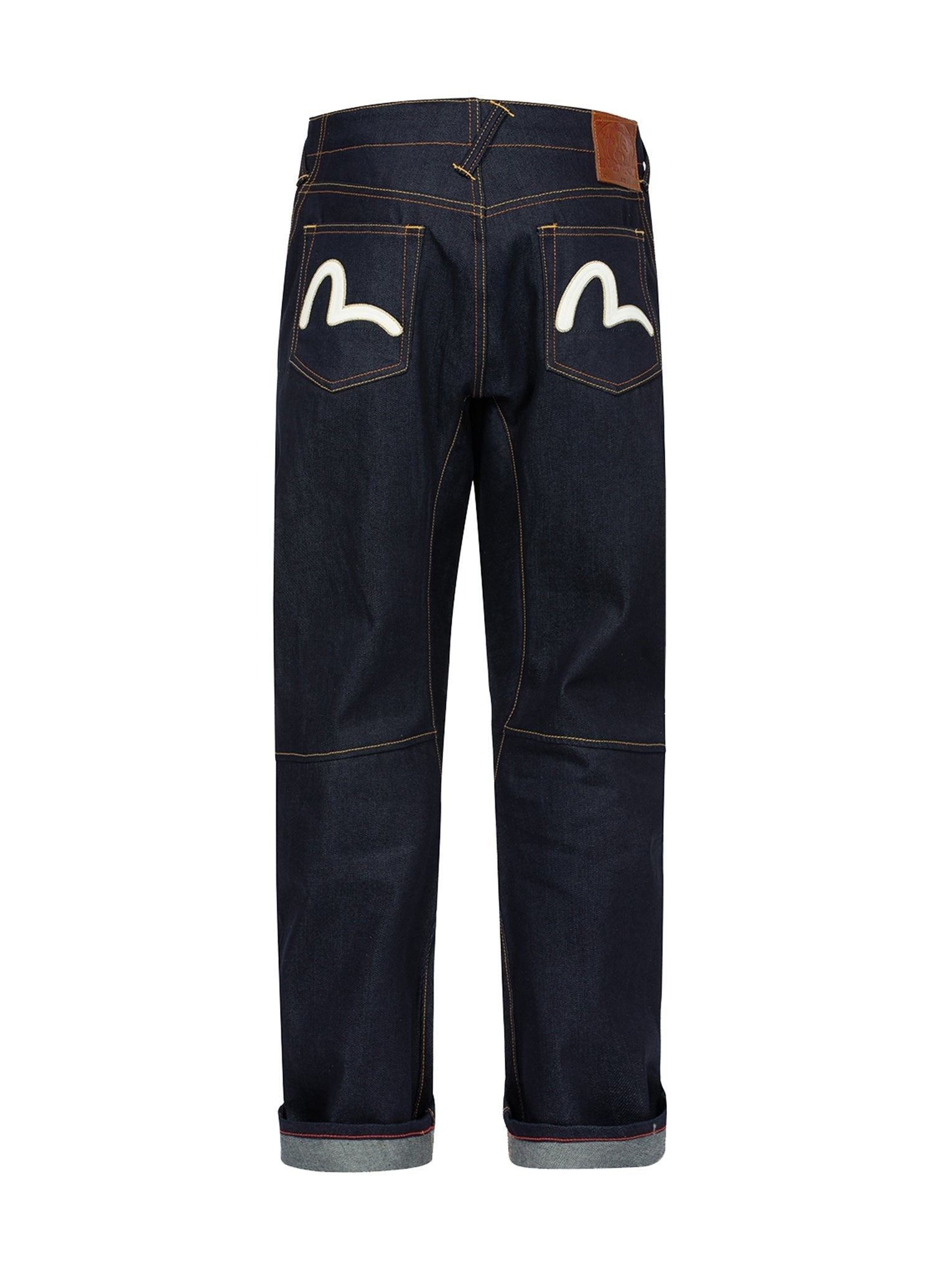 Seagull Embroidery 3D Cut Jeans - 12