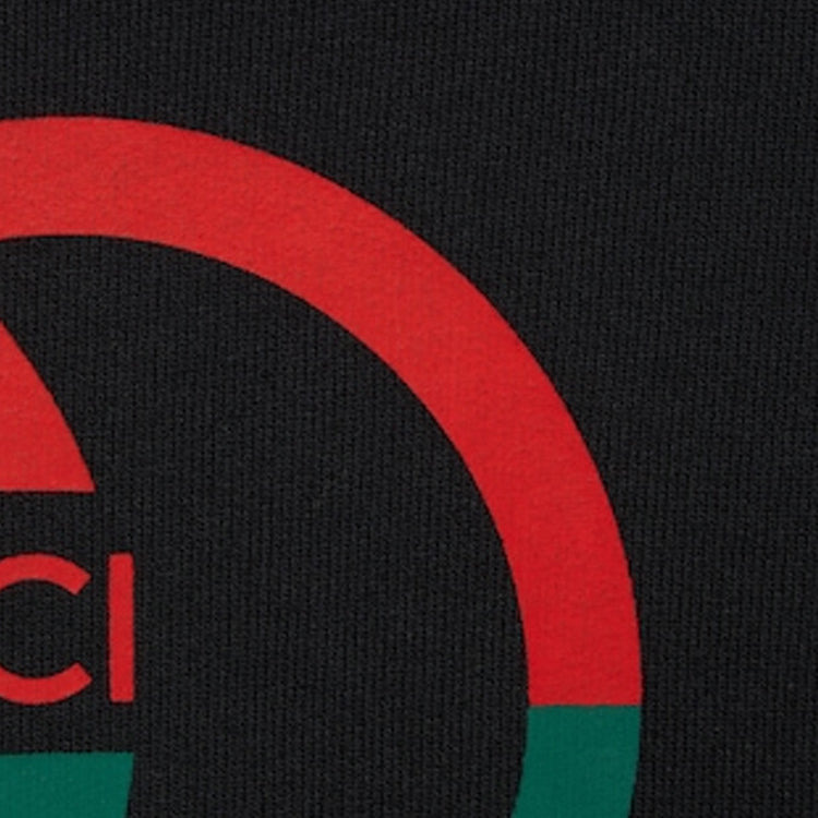 Gucci Cotton Jersey Printed Hooded Sweatshirt 'Black' 721427-XJF5T-1868 - 2