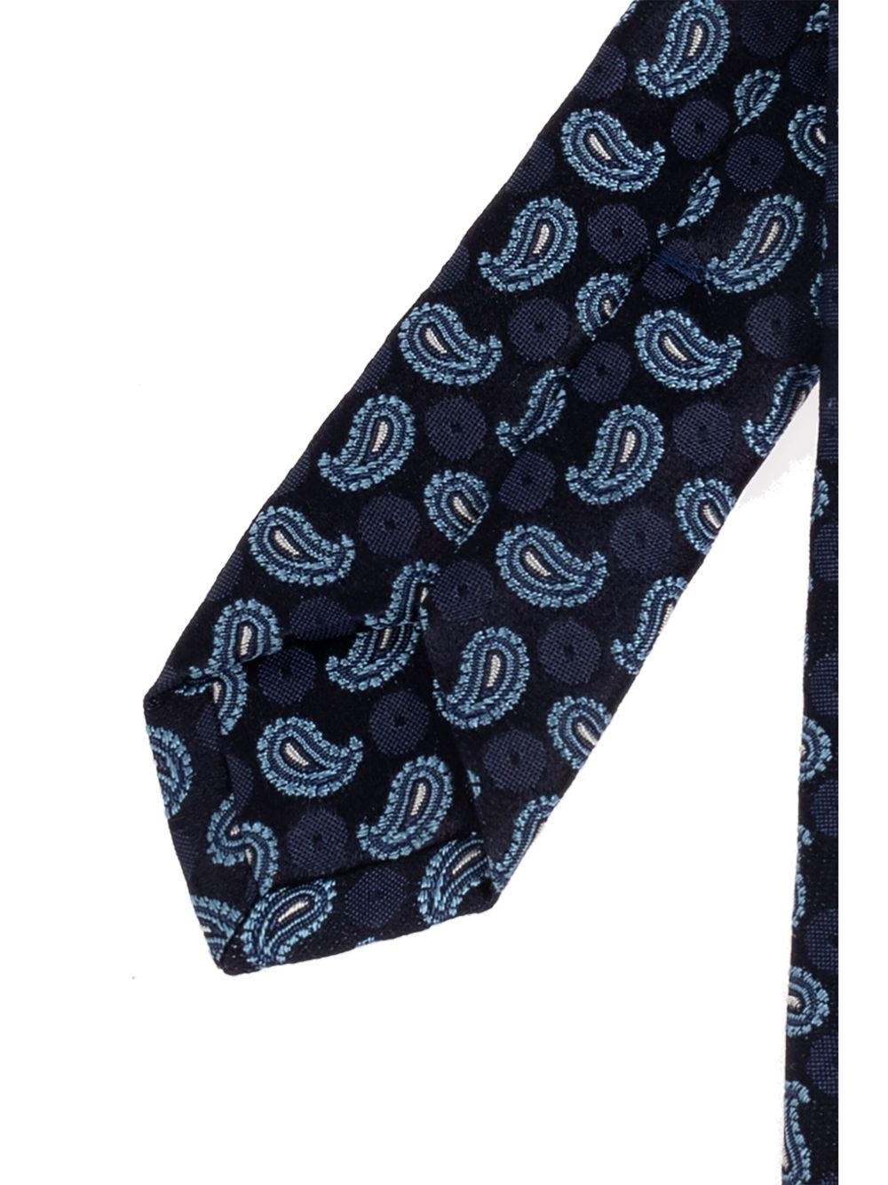 paisley silk tie - 4