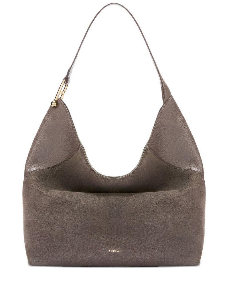 L Lara logo-detail shoulder bag 1