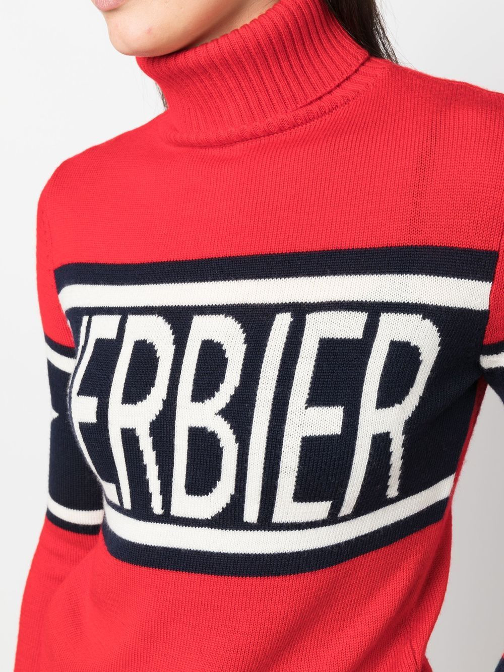 intarsia-knit roll-neck jumper - 5