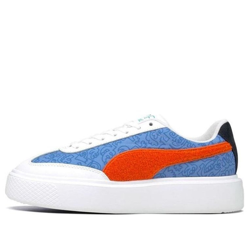 (WMNS) PUMA Mr. Doodle x Oslo Maja 'Ultramarine American Beauty' 375791-01 - 1