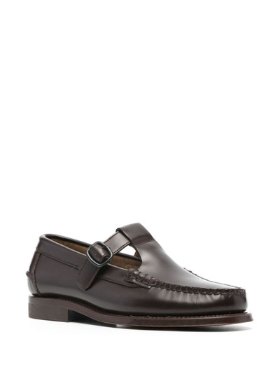 HEREU Alber leather loafers outlook