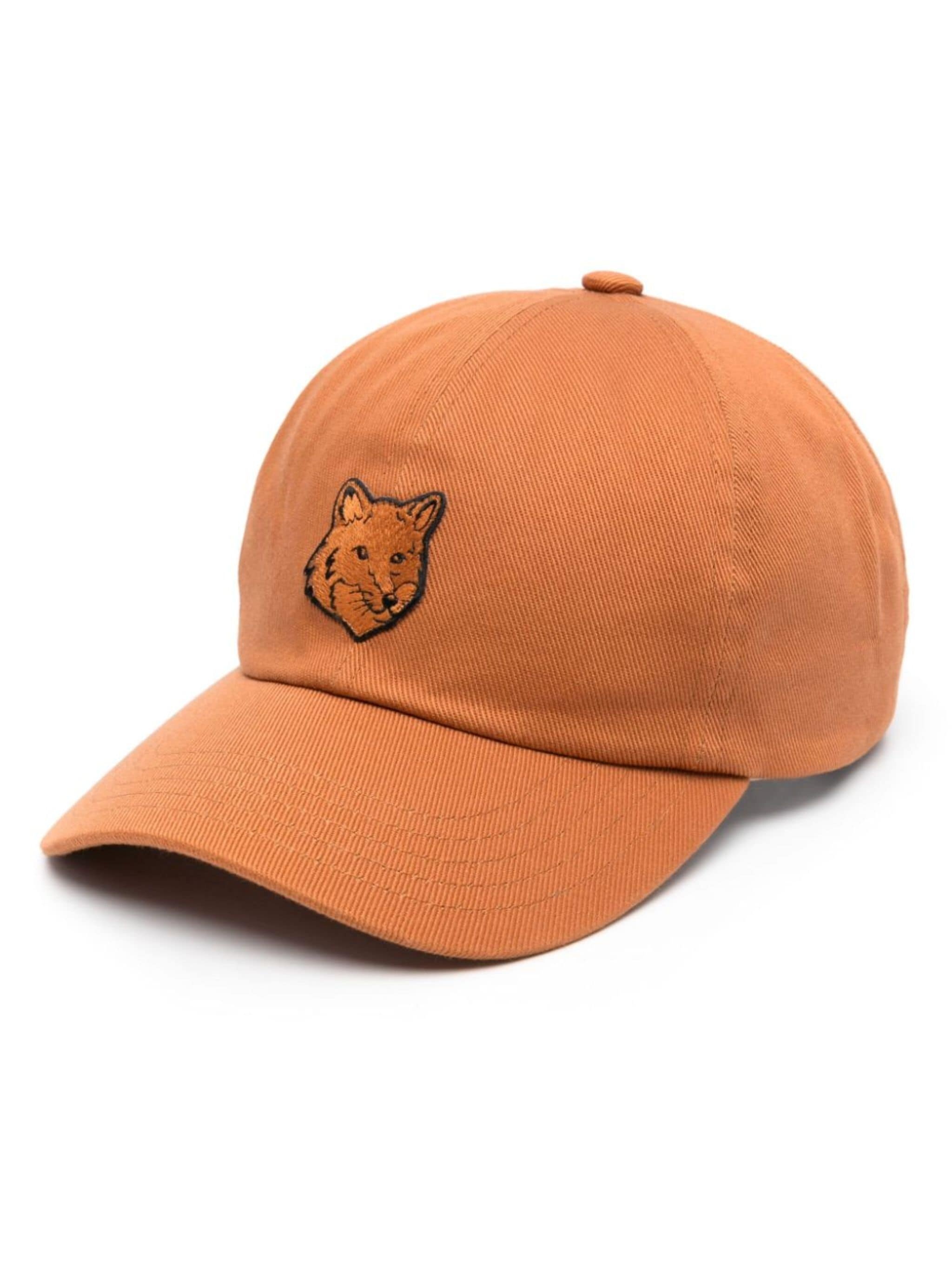 Maison Kitsuné Bold Fox-appliqué cap REVERSIBLE