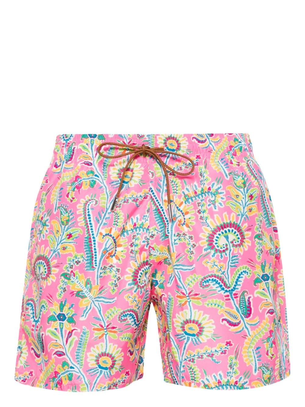 floral-print swim shorts - 1