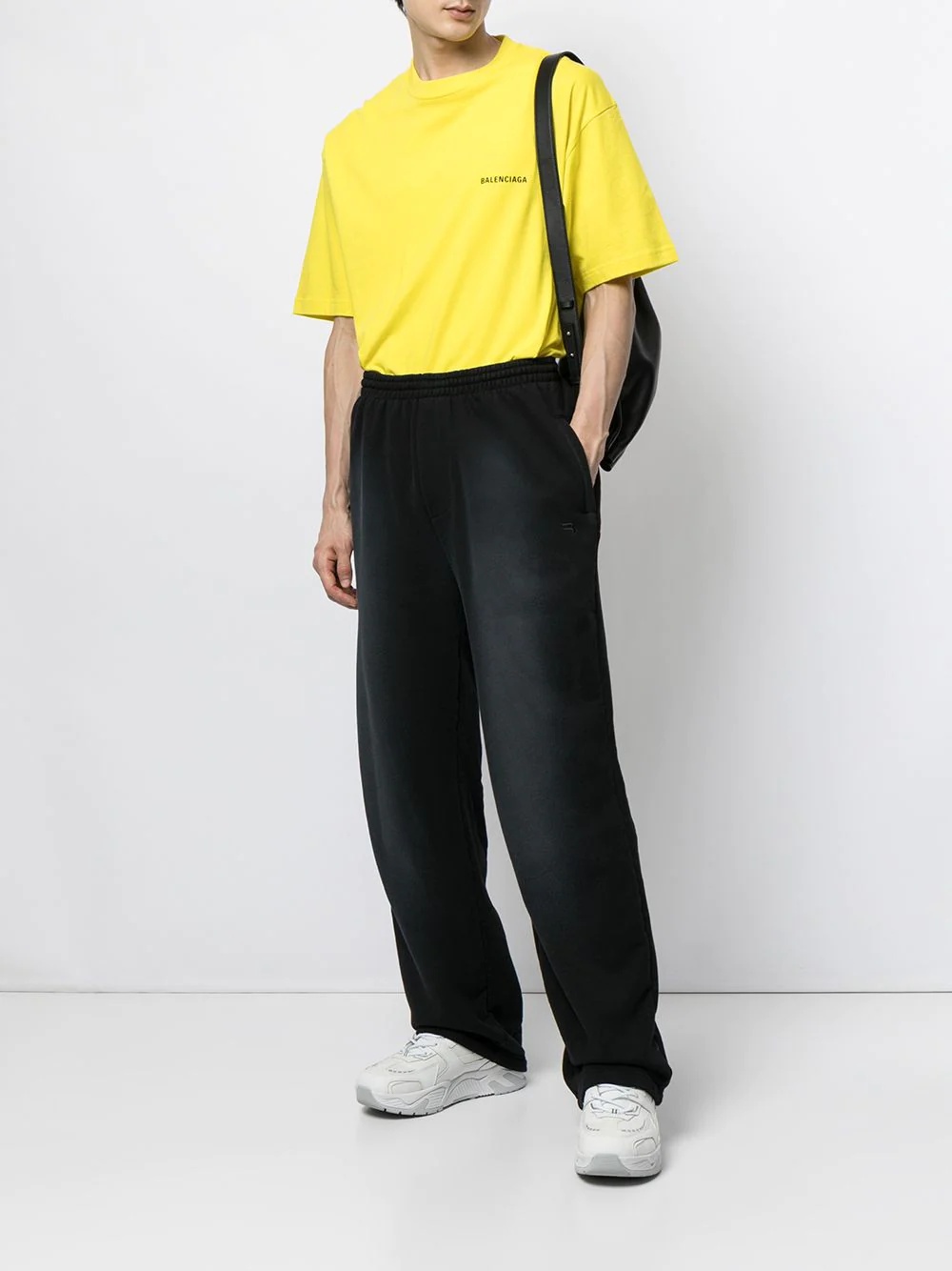 organic cotton track pants - 2