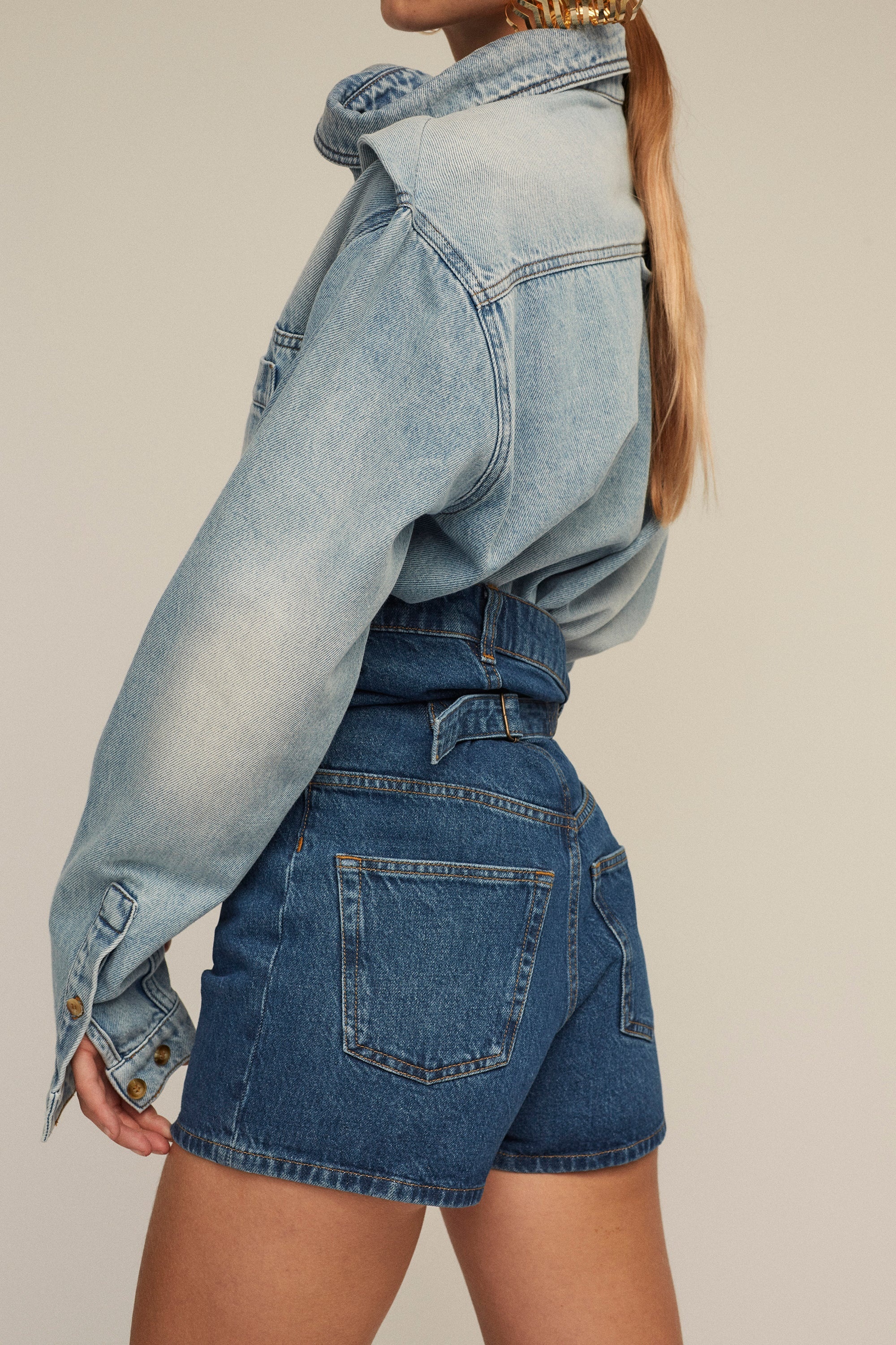 Classic Asymmetric Waist Short - 5
