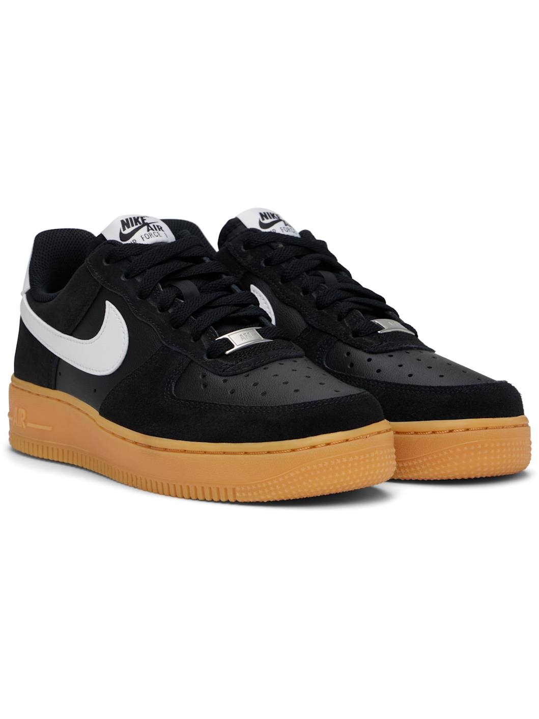 Black Air Force 1 '07 LV8 Sneakers - 4