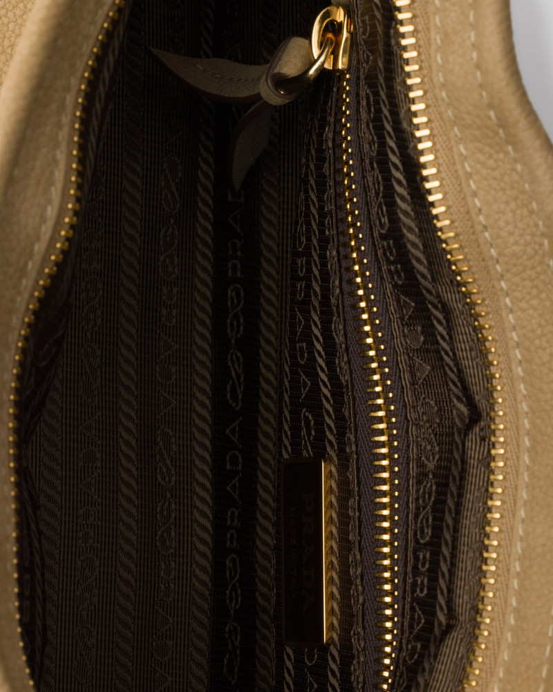 Prada Bonnie medium nubuck leather handbag 5