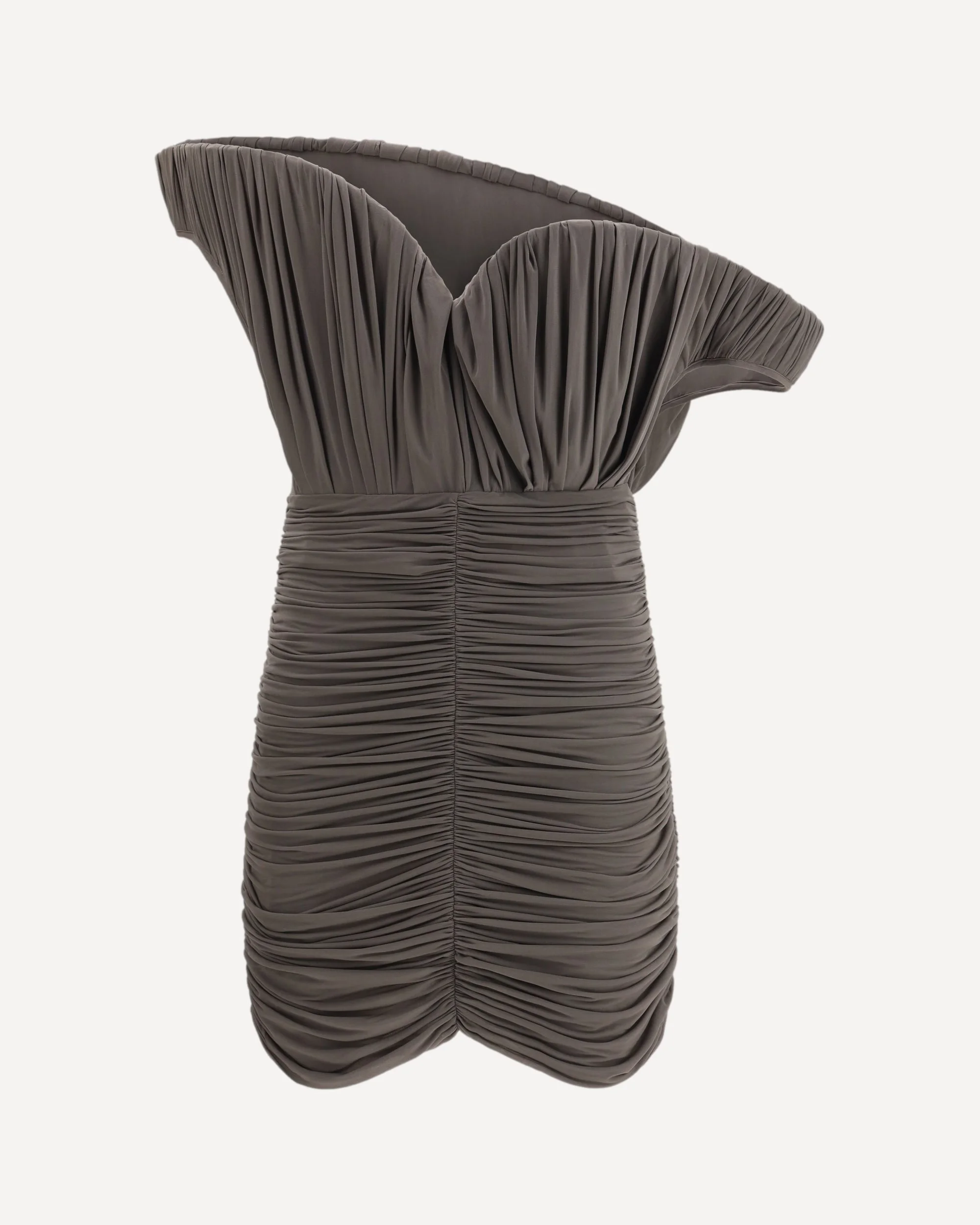 Asymmetrical petal mini Dress - 1