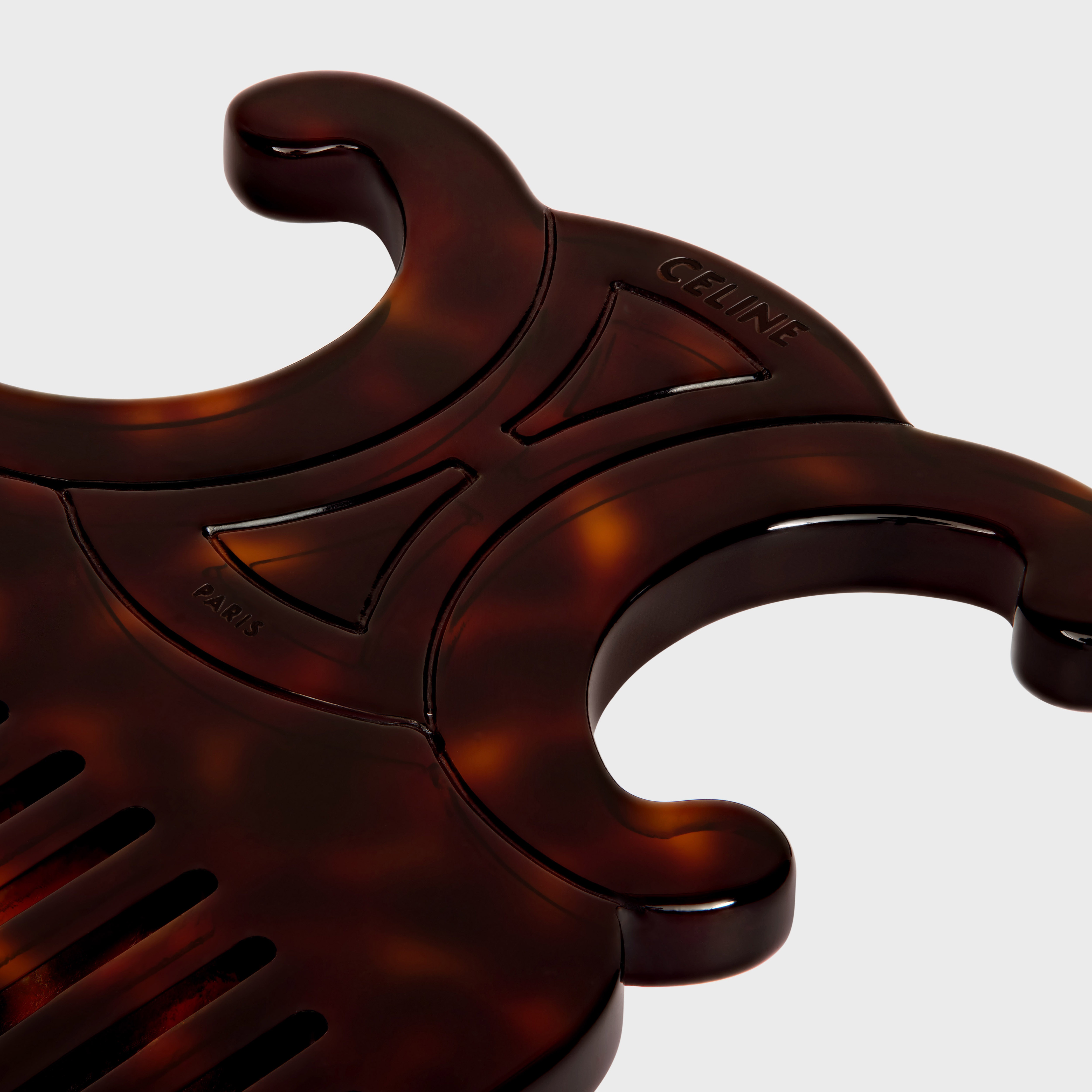 Triomphe Hair Comb in acetate - 3