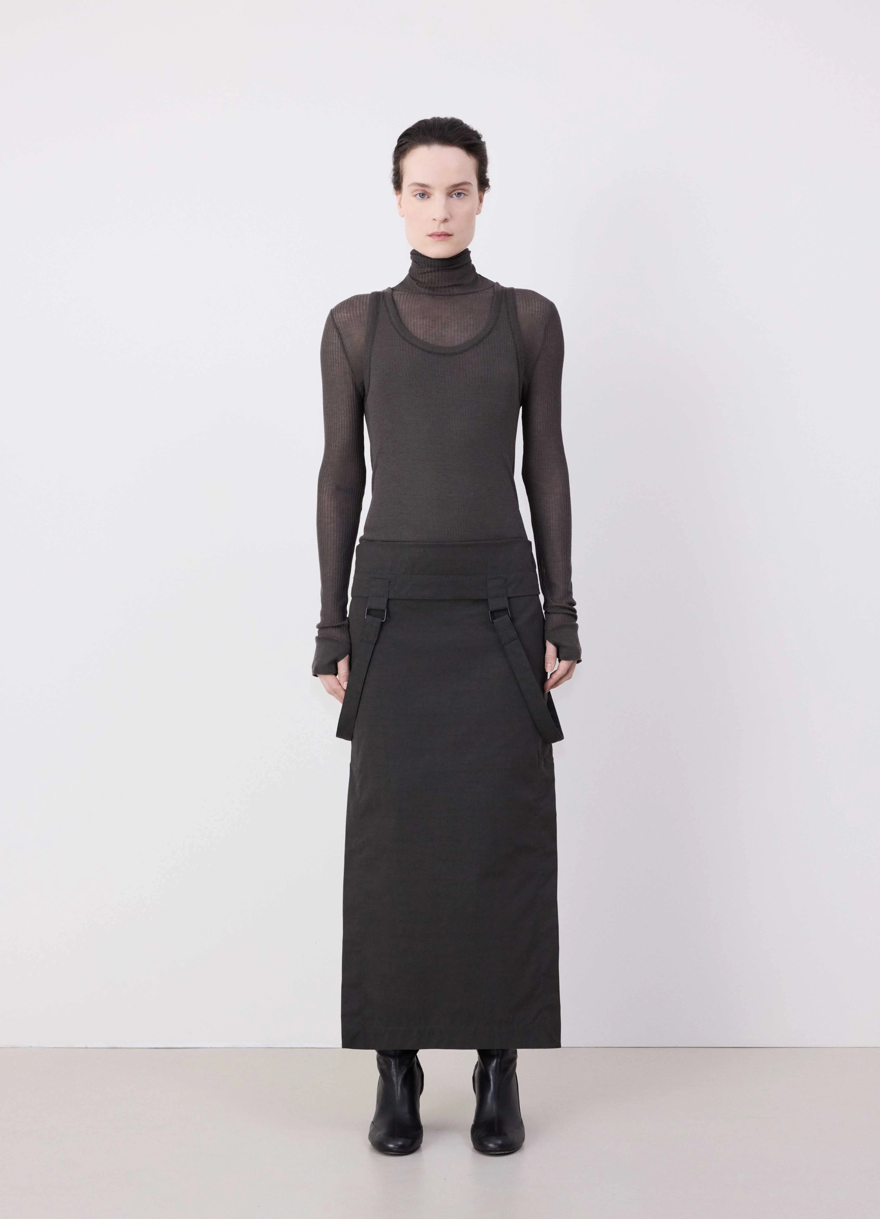 SKIRT WITH STRAPS - 2
