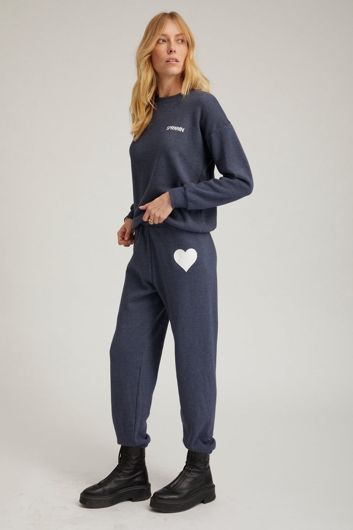 NAVY LOGO SWEATSHIRT - 3