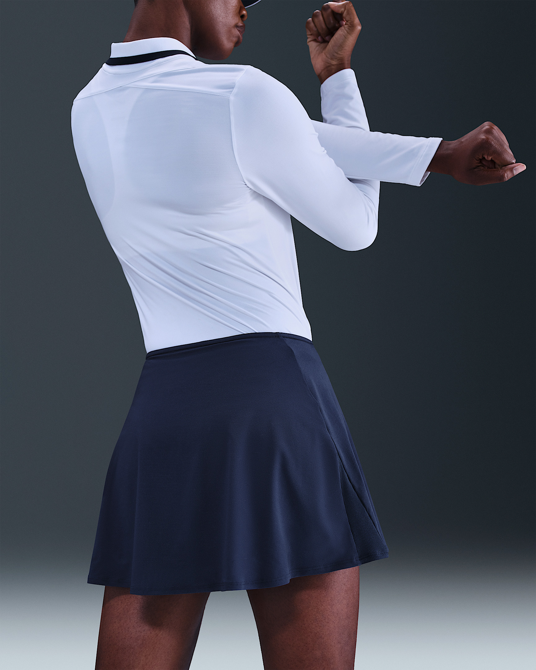 Nike Victory Women's Dri-FIT Short Flouncy Tennis Skirt - 3