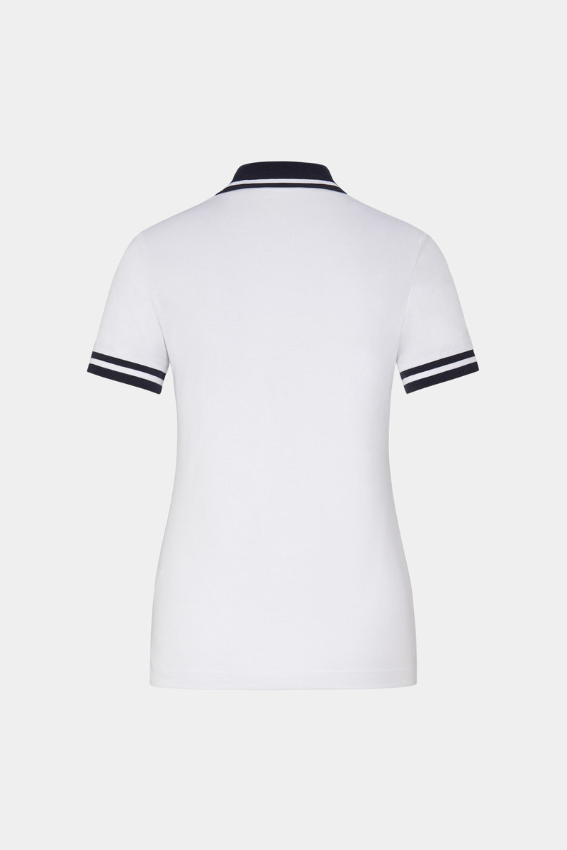 BOGNER Lydia Polo shirt in White outlook