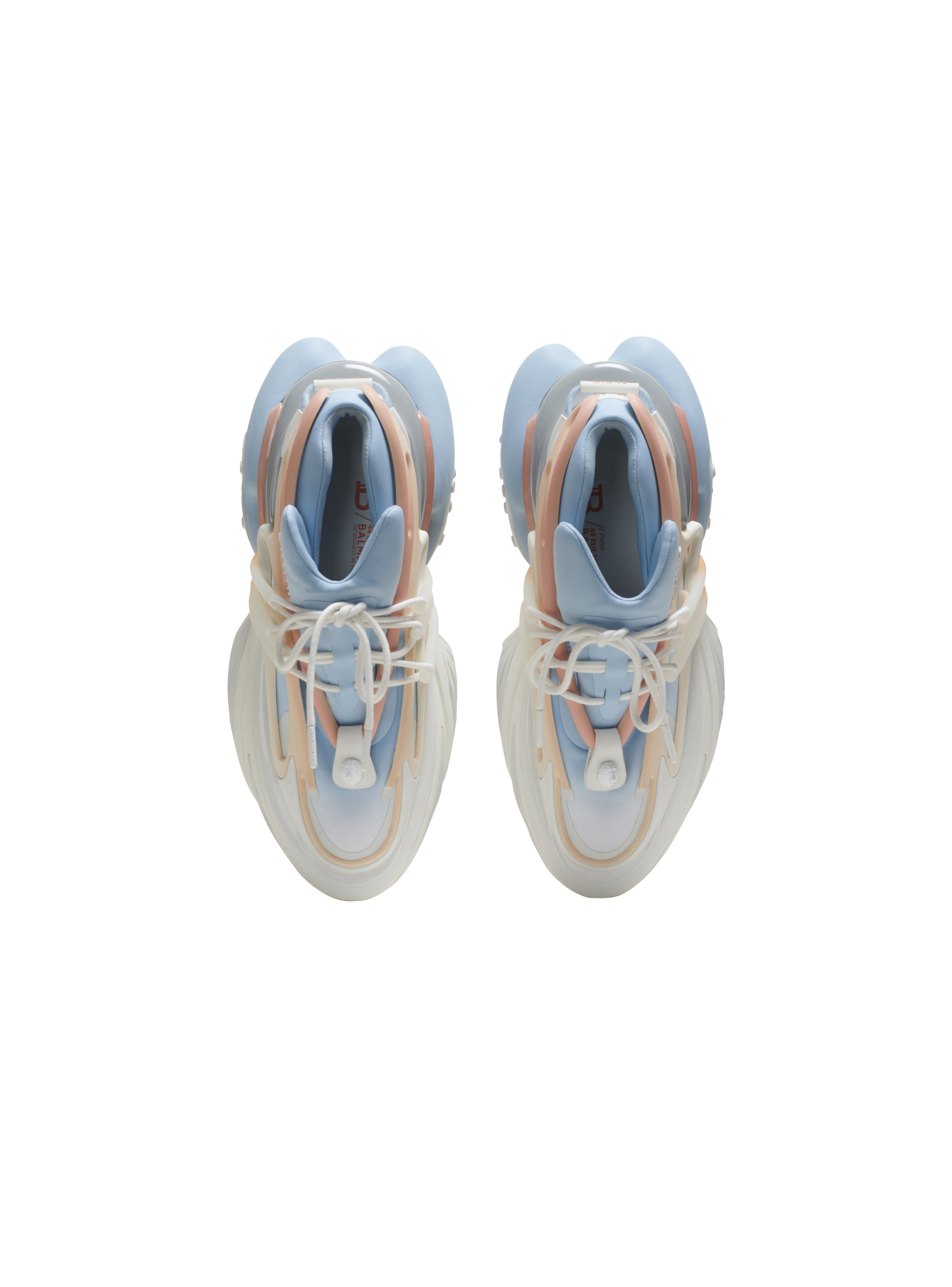 Multicoloured Unicorn trainers in neoprene and leather - 3
