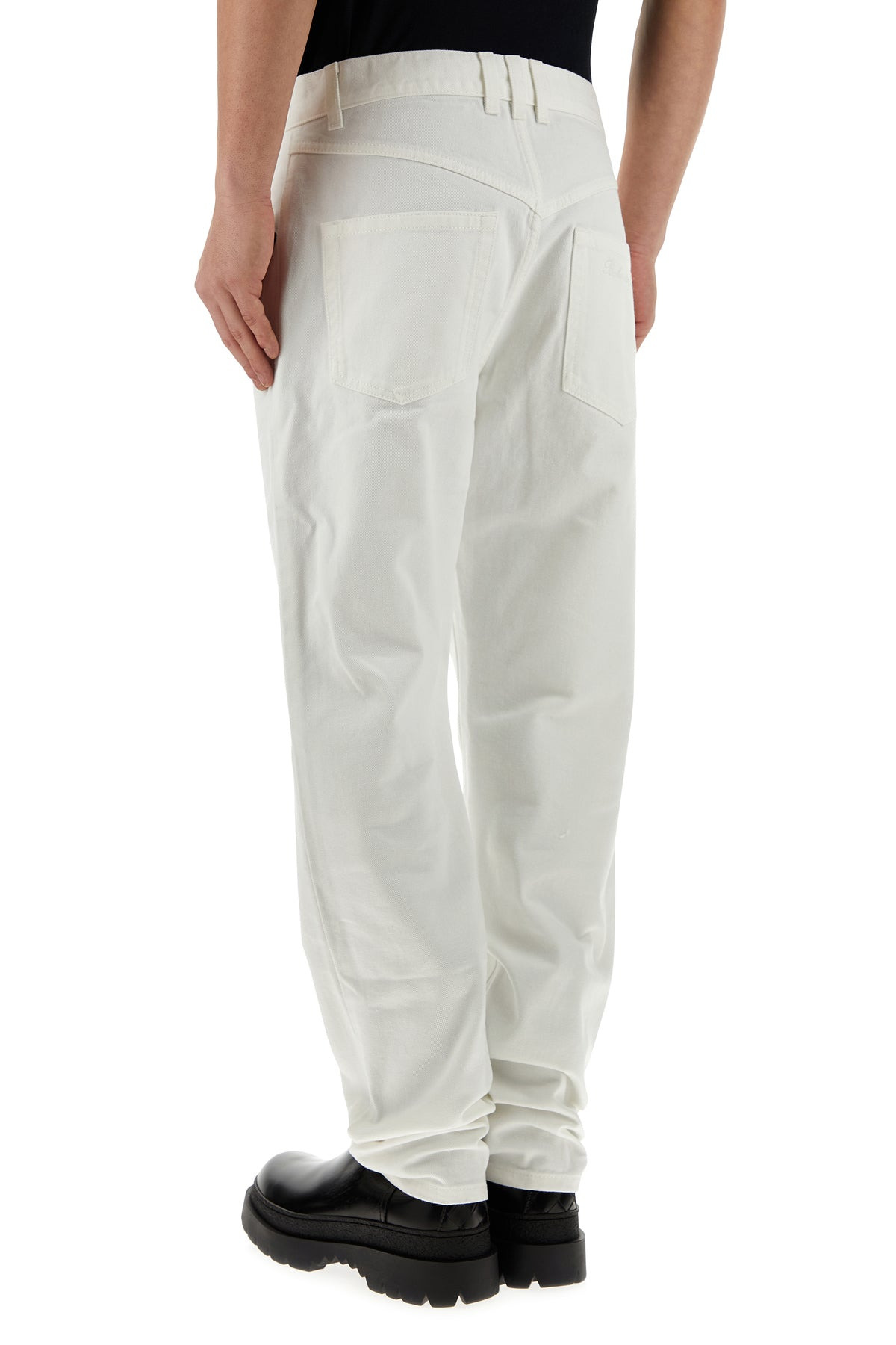 White denim jeans - 4