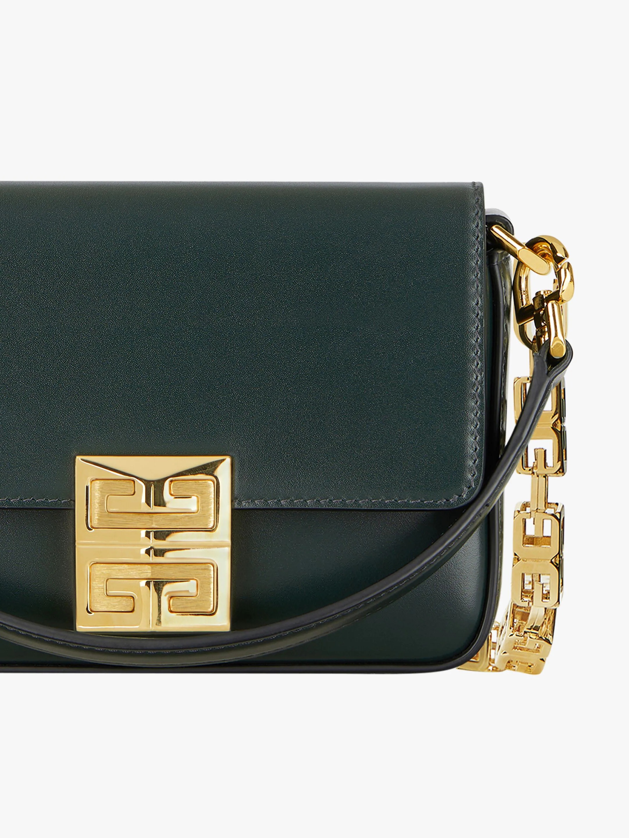 SMALL 4G BAG IN BOX LEATHER WITH CHAIN - 7