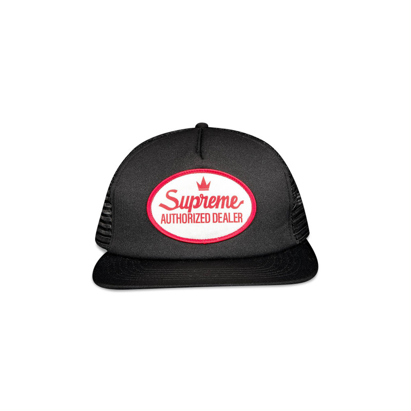 Supreme Authorized Mesh Back 5-Panel 'Black' - 1
