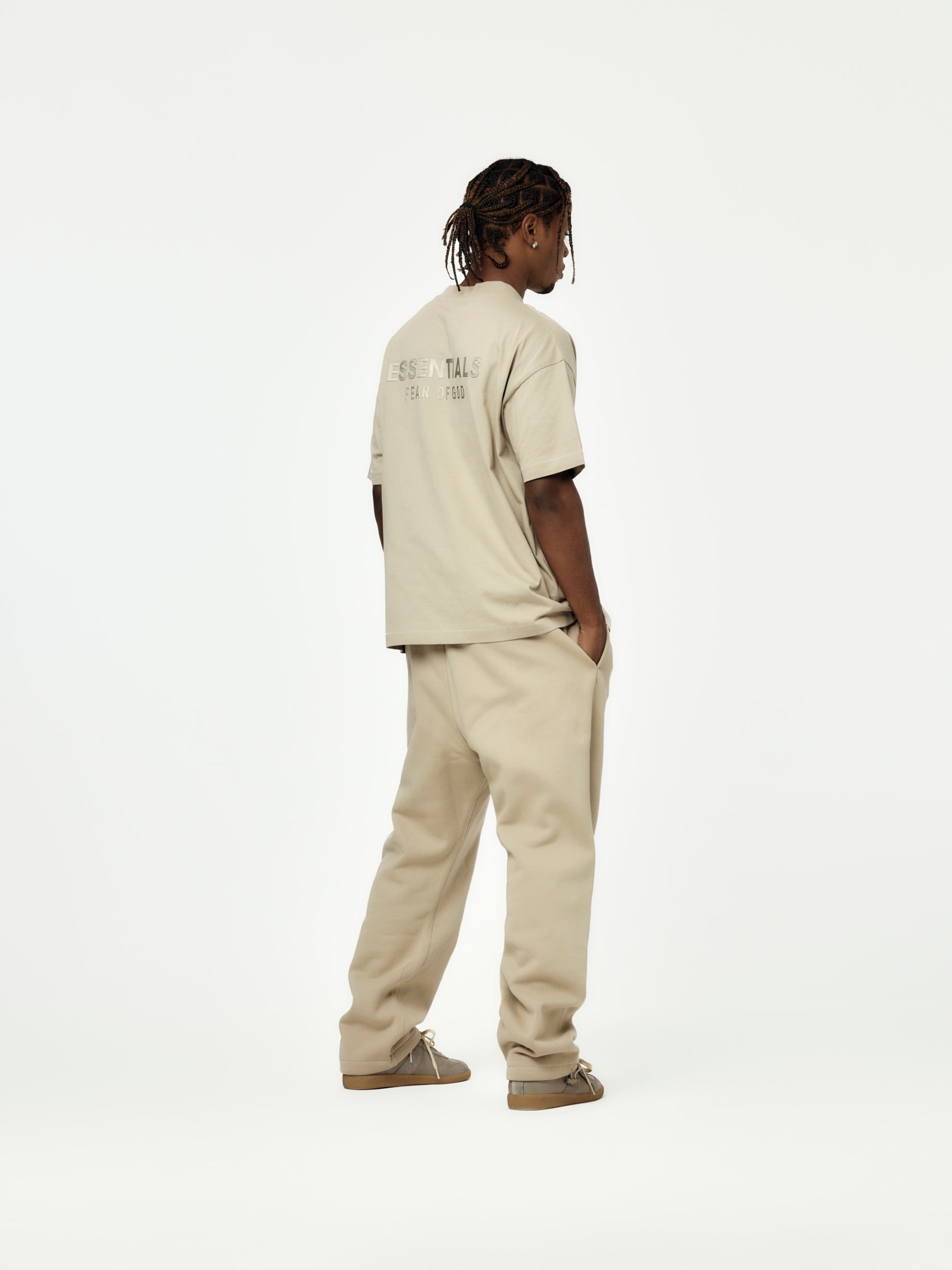 RELAXED FLEECE SWEATPANT (TIMBER) - 5