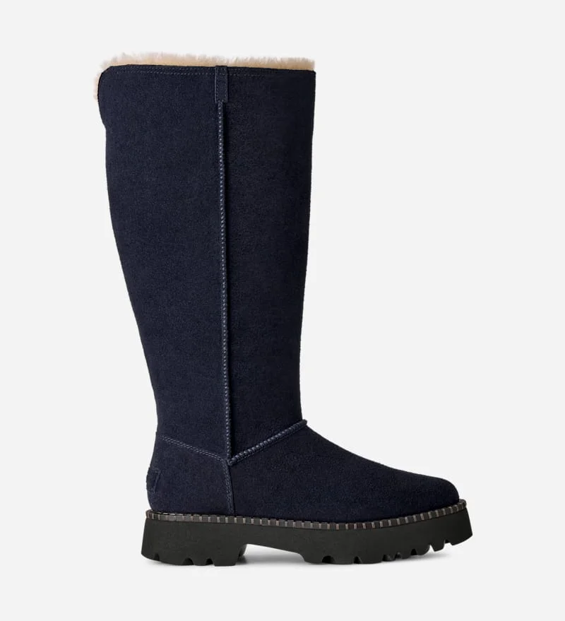 ® Women's Uptowner Tall Boot Sheepskin in Starry Night - 1