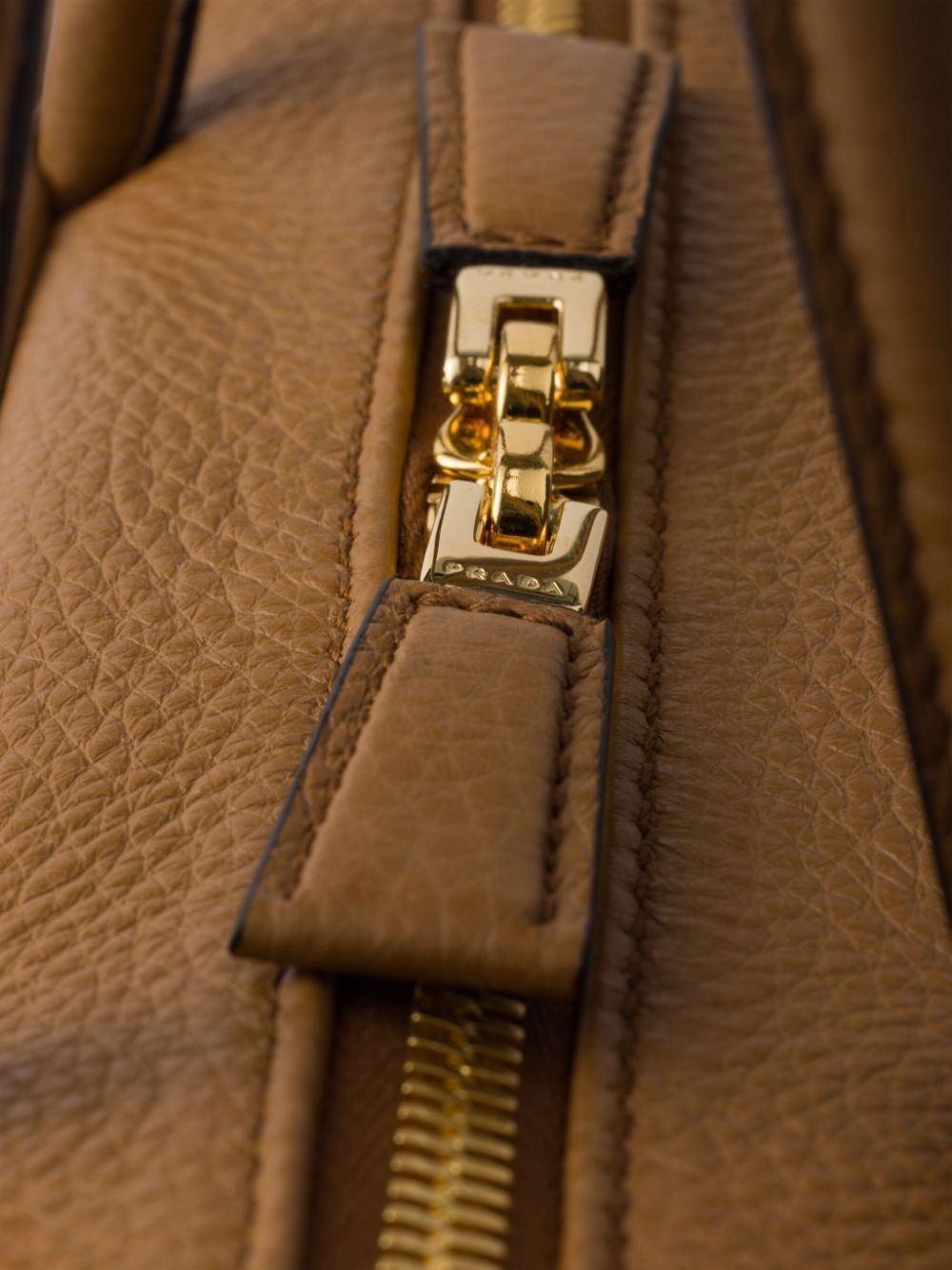 medium leather tote bag - 4