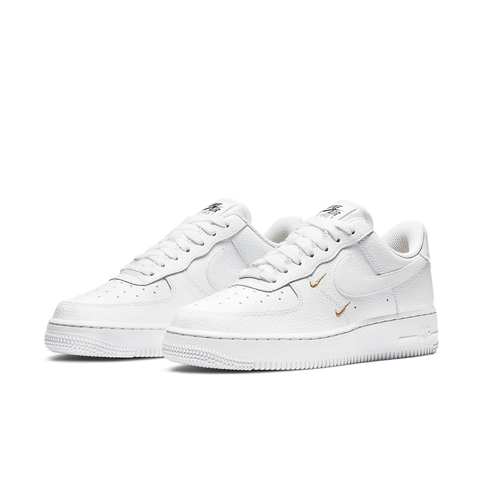 (WMNS) Nike Air Force 1 '07 Essential 'White Metallic Gold' CT1989-100 - 3