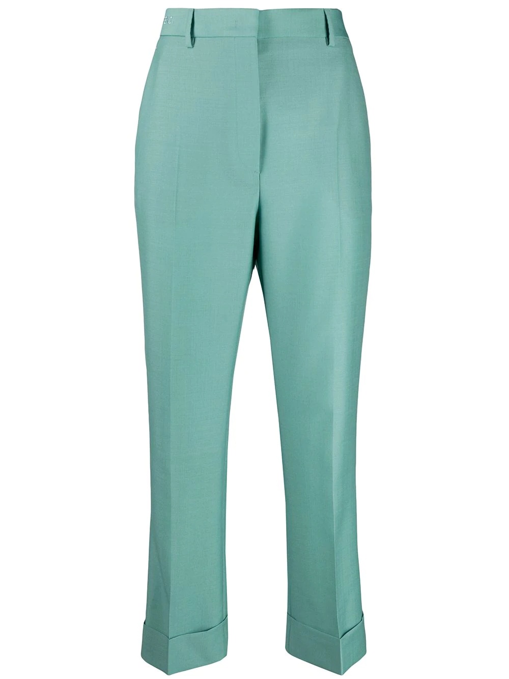 cropped tailored trousers - 1