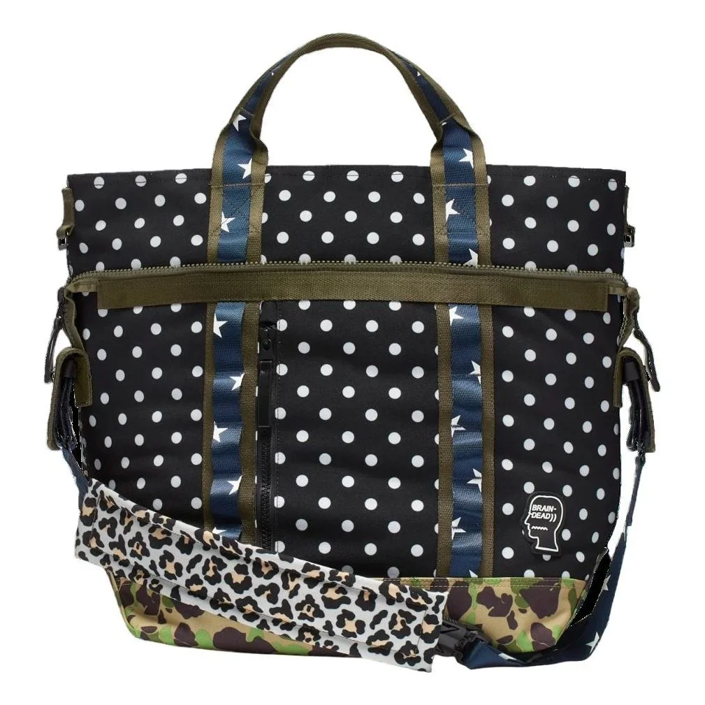 Converse x Brain Dead Utility Bag 'Black Multi' 10009116-001 - 1