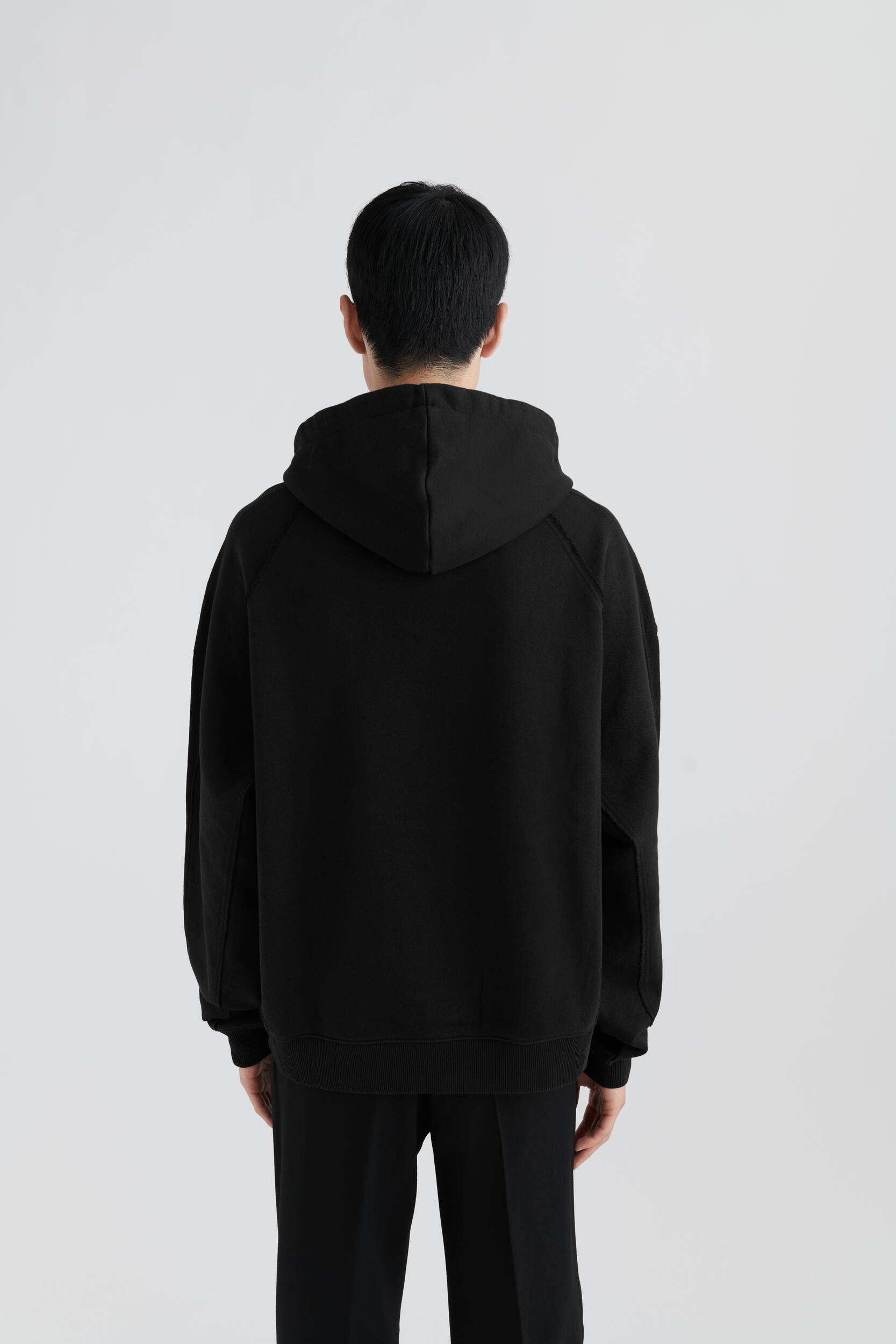 Chopped Ombré Hoodie - 3