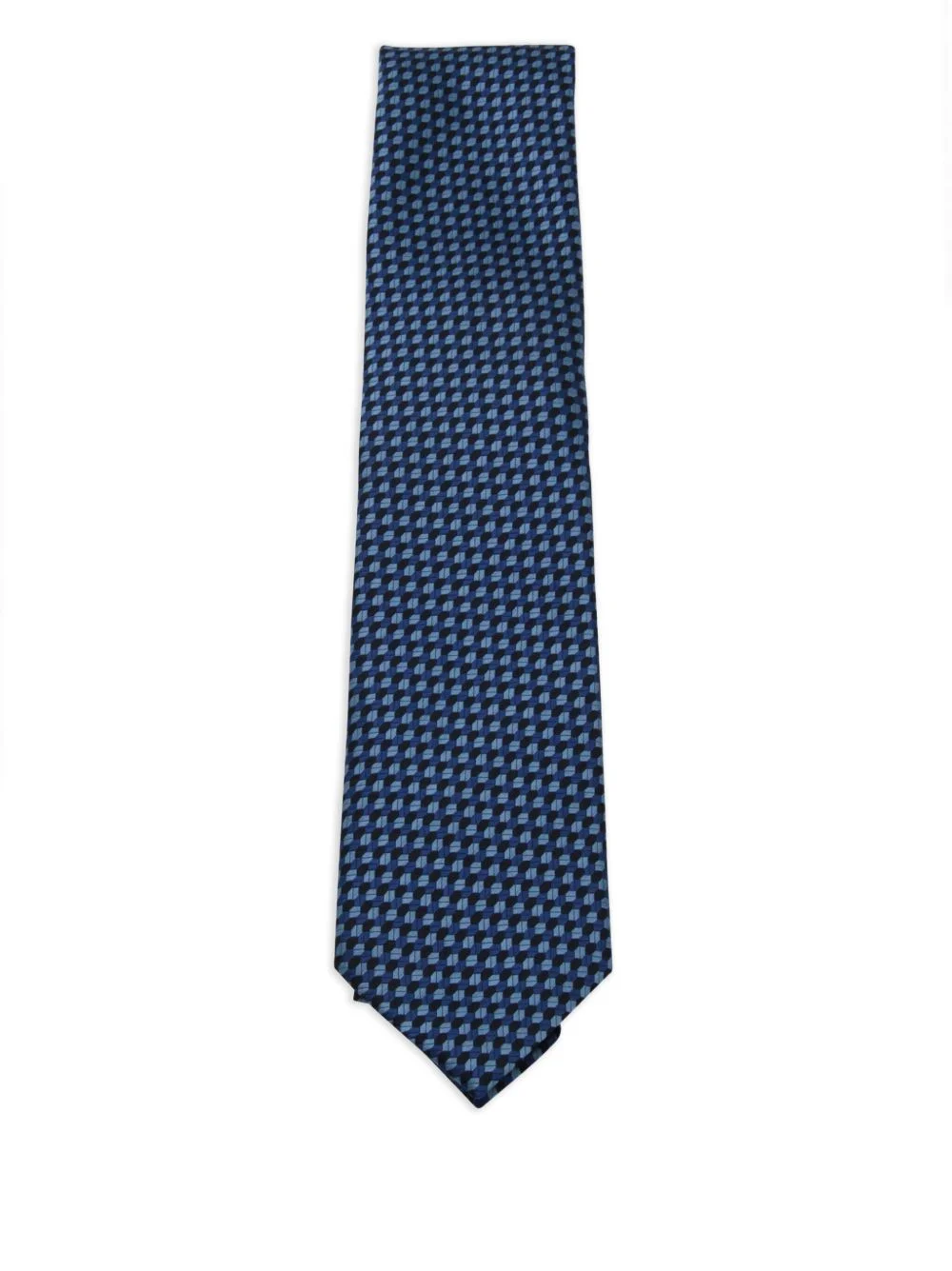 geometric-pattern tie - 1