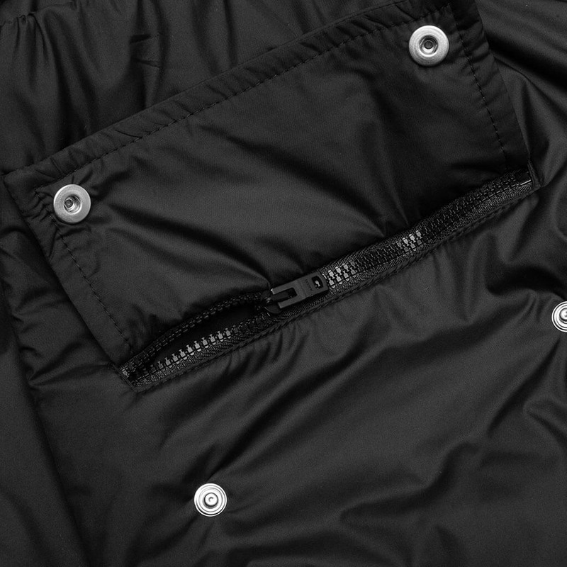 NYLON PADDED SKI PANT - BLACK 6