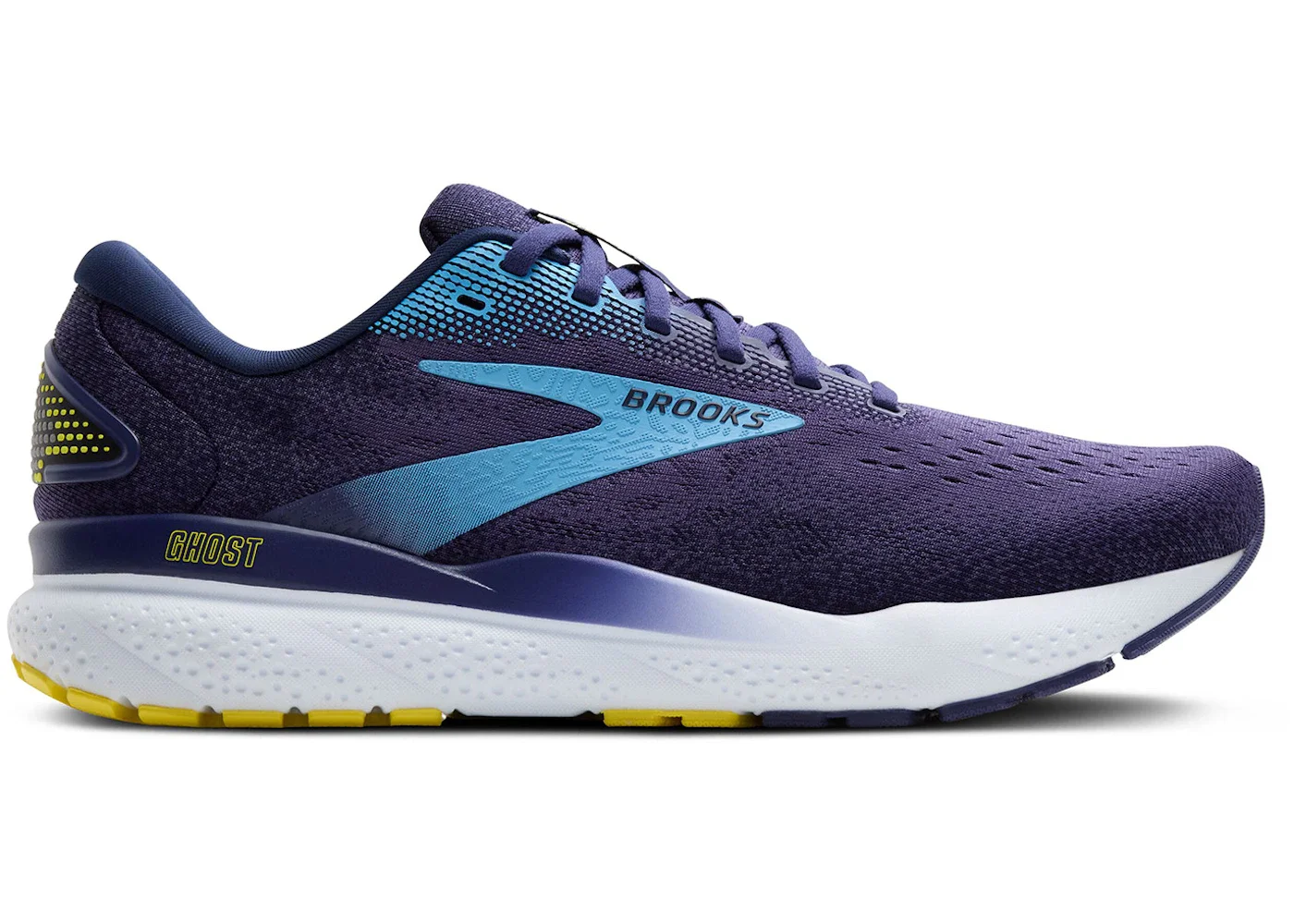 Brooks Ghost 16 Blue Bonnie Blue Yellow - 1